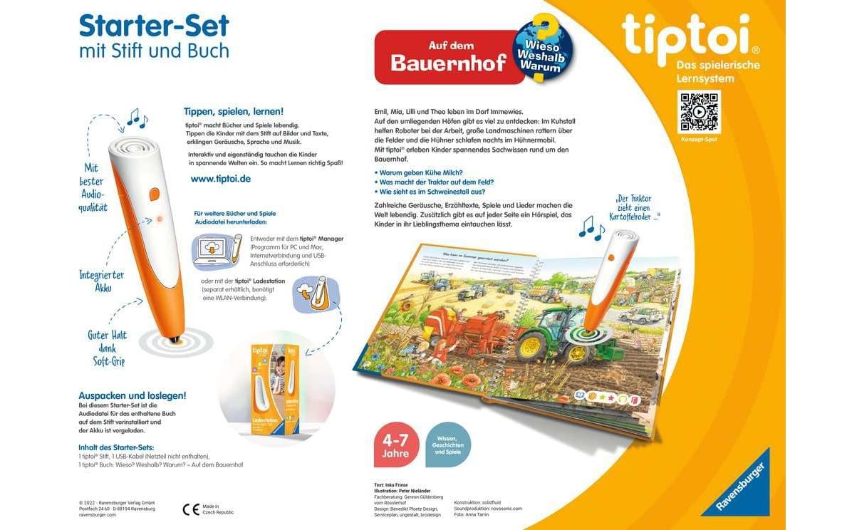 tiptoi Starter-Set Stift und Bauernhof-Buch -DE-