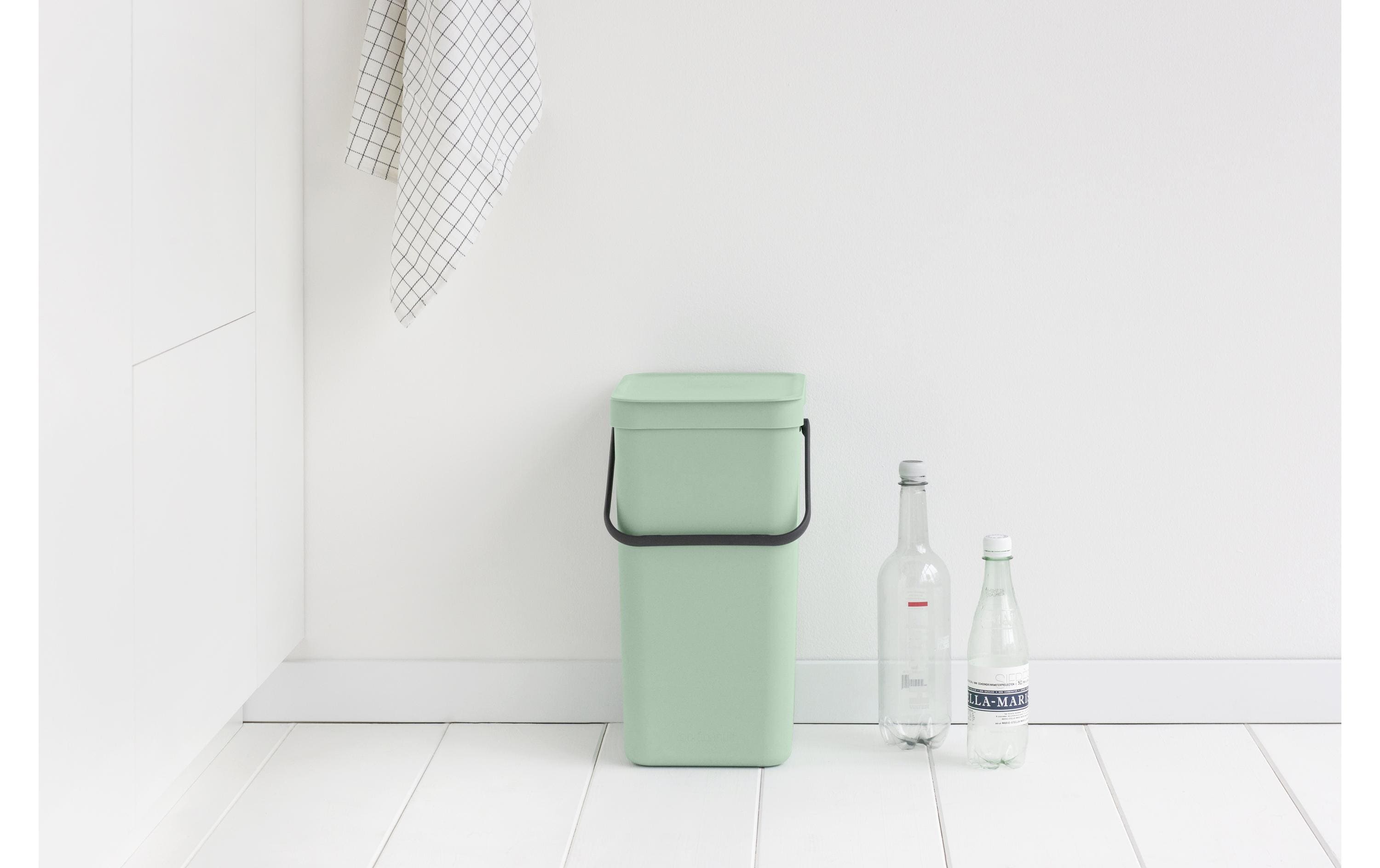 Brabantia Recyclingbehälter Sort & Go 16 l, Hellgrün