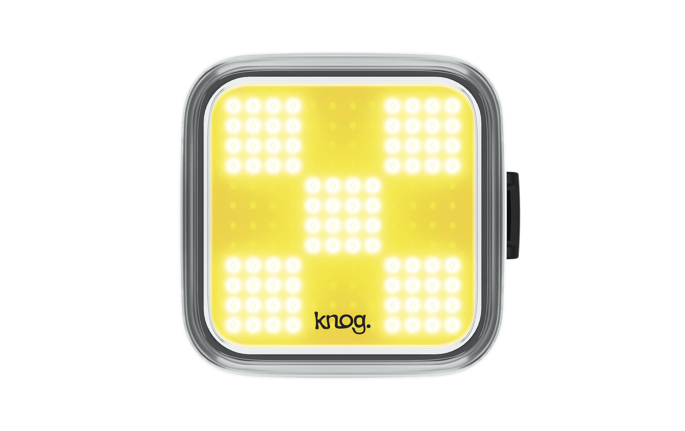 knog. Velolampe Blinder Grid Vorne, Schwarz