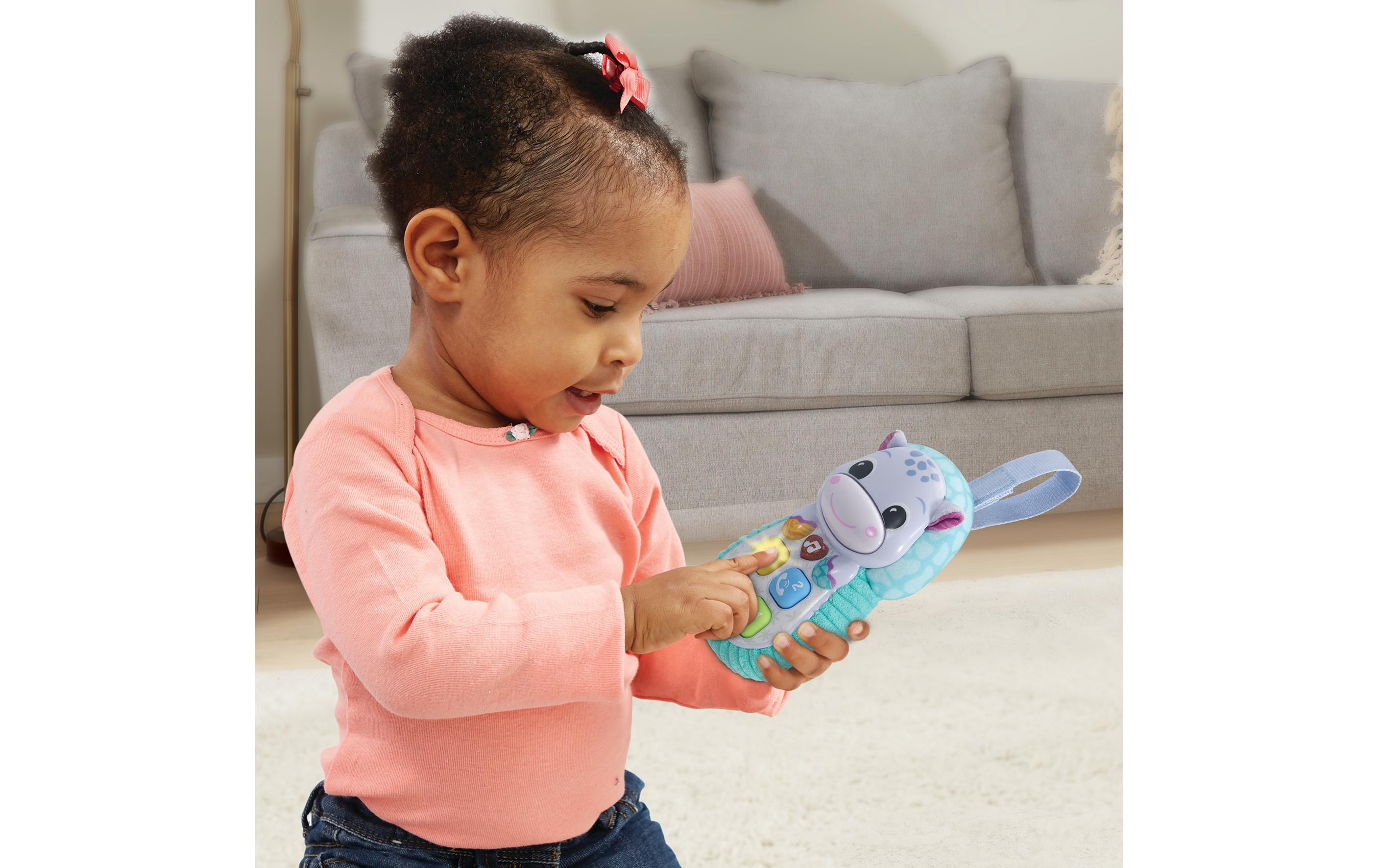 Vtech Beschäftigungsspielzeug Allô Bébé Toudoux bleu -FR-