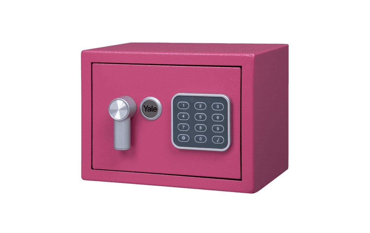 Yale Möbeltresor Value Safe Mini XS, 3.8 l, Pink