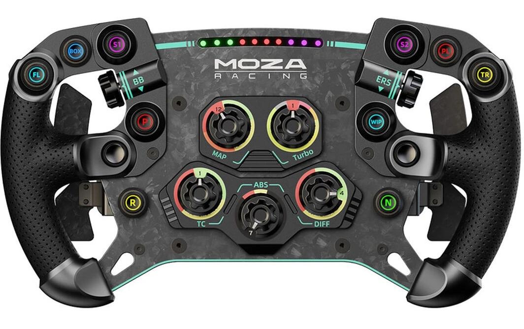 MOZA Racing Lenkrad Racing GS V2P Pele-Microfibra RS056