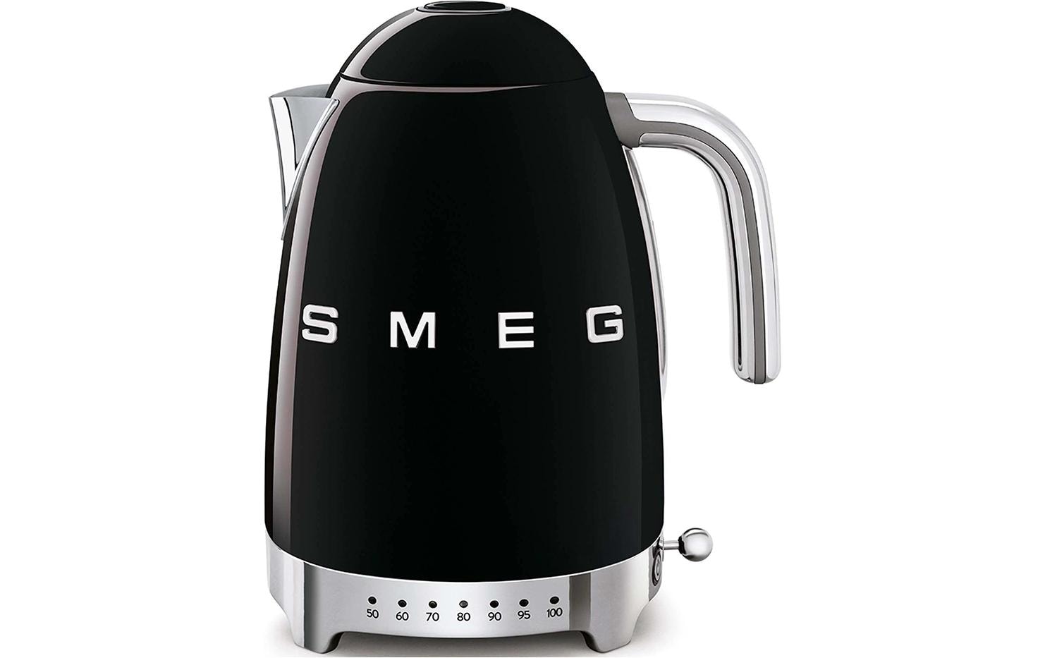 SMEG Wasserkocher 50's Style KLF04BLEU 1.7 l, Schwarz