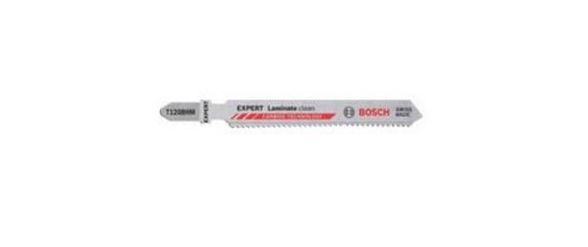 Bosch Professional Stichsägeblatt EXPERT Laminate Clean T128 BHM, 3 Stück