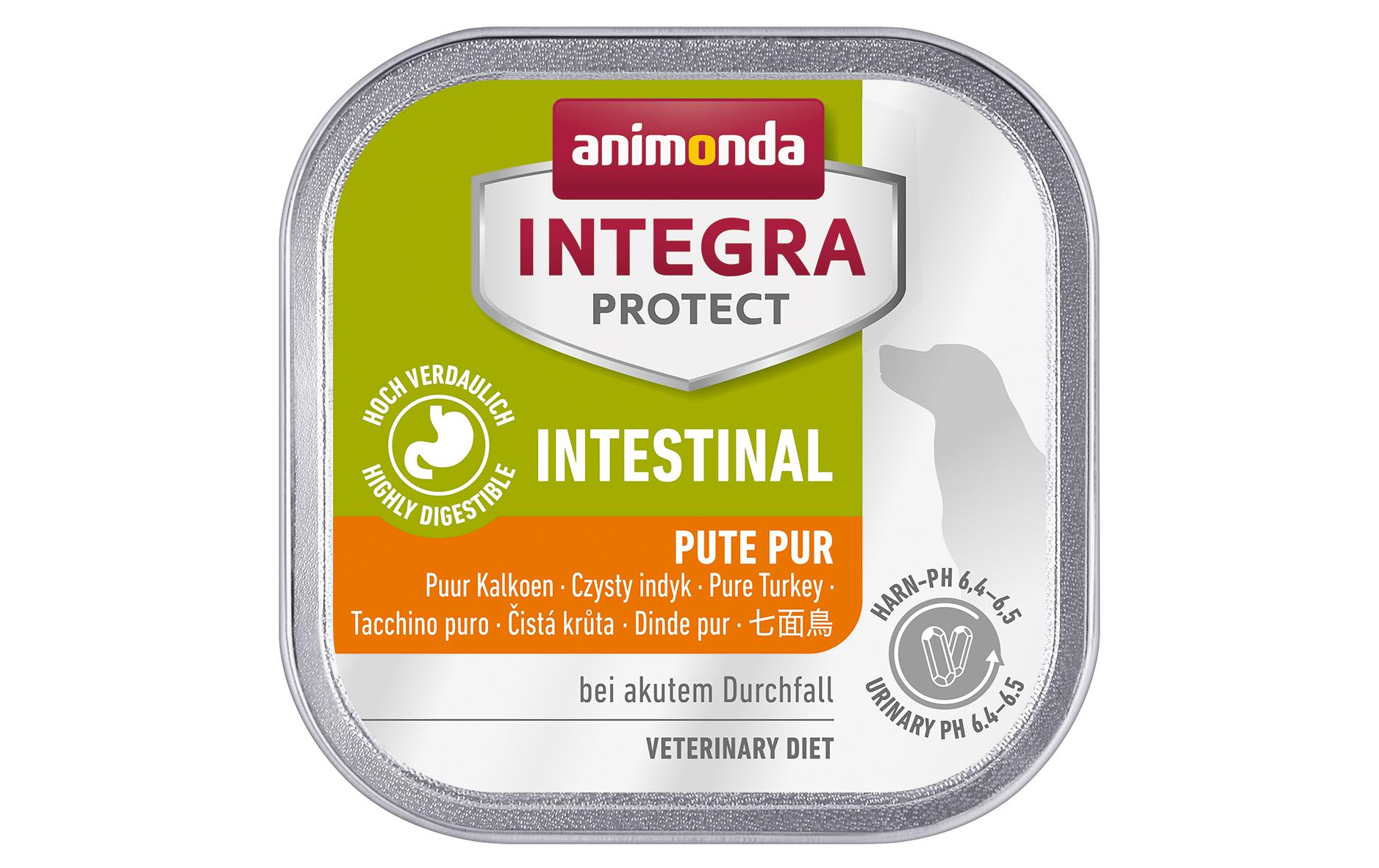 Animonda Integra Protect Nassfutter Intestinal Pute pur, 150 g