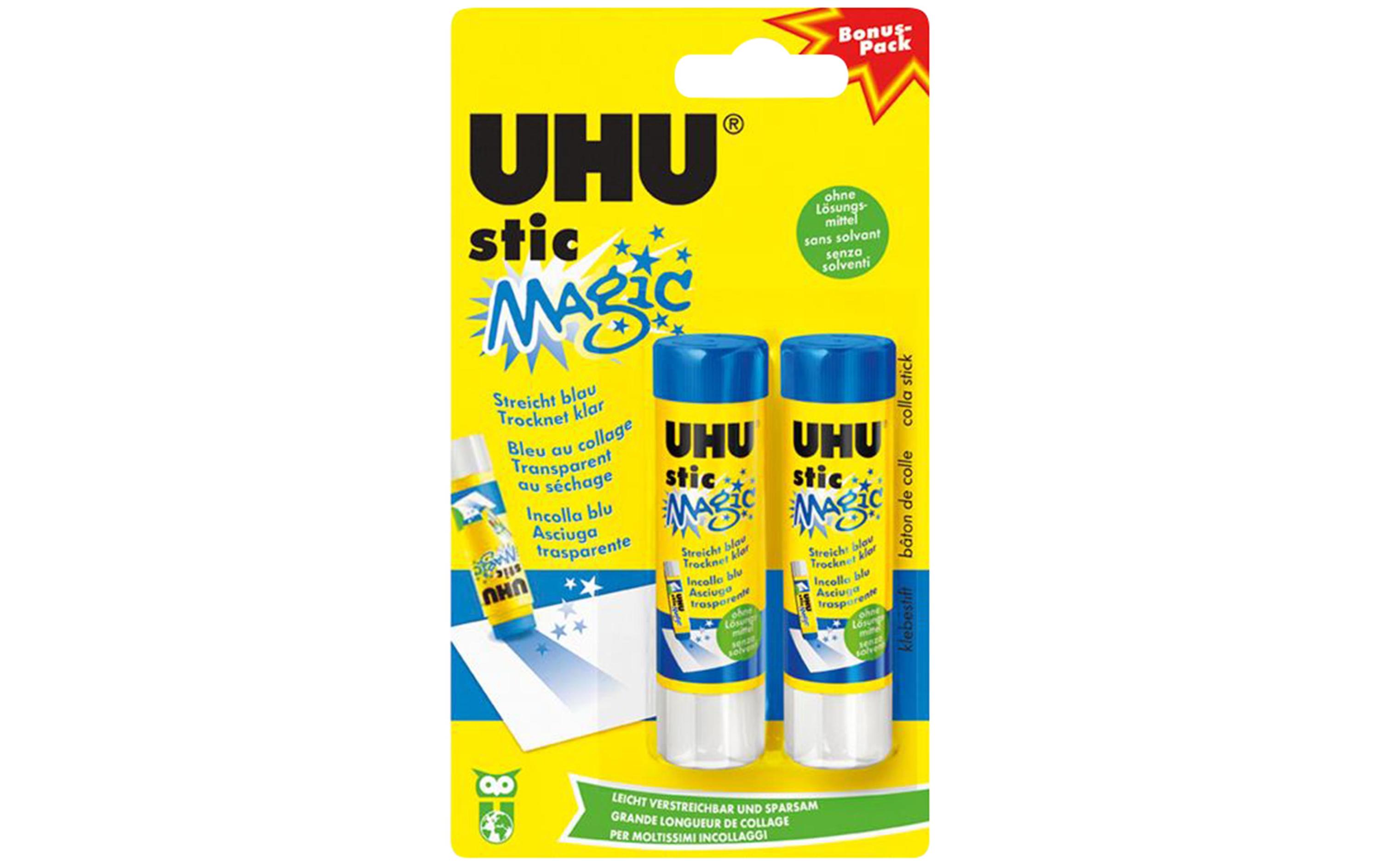 UHU Klebestift-Set Magic 8.2 g, 2 Stück