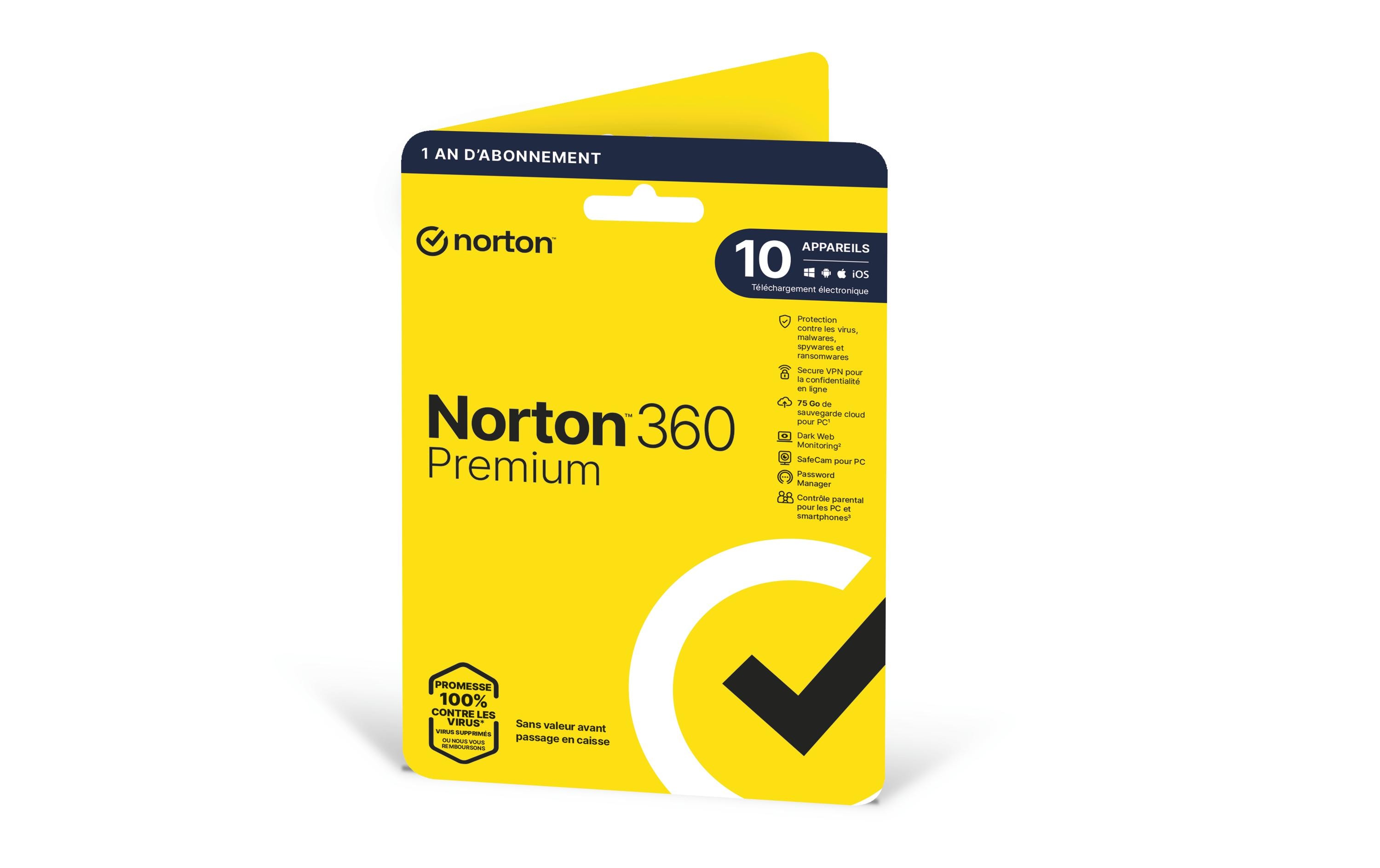 Norton Norton 360 Premium Sleeve, 10 Device, 1 Jahr