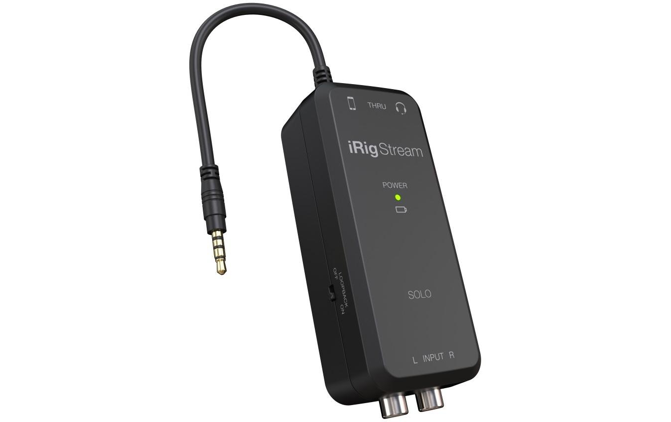 IK Multimedia Audio Interface iRig Stream Solo