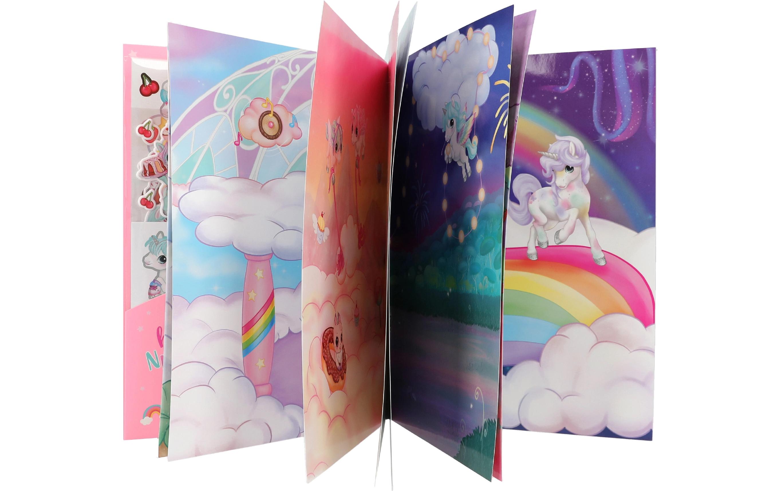 Depesche Stickerbuch Ylvi Unicorn World 20 Seiten