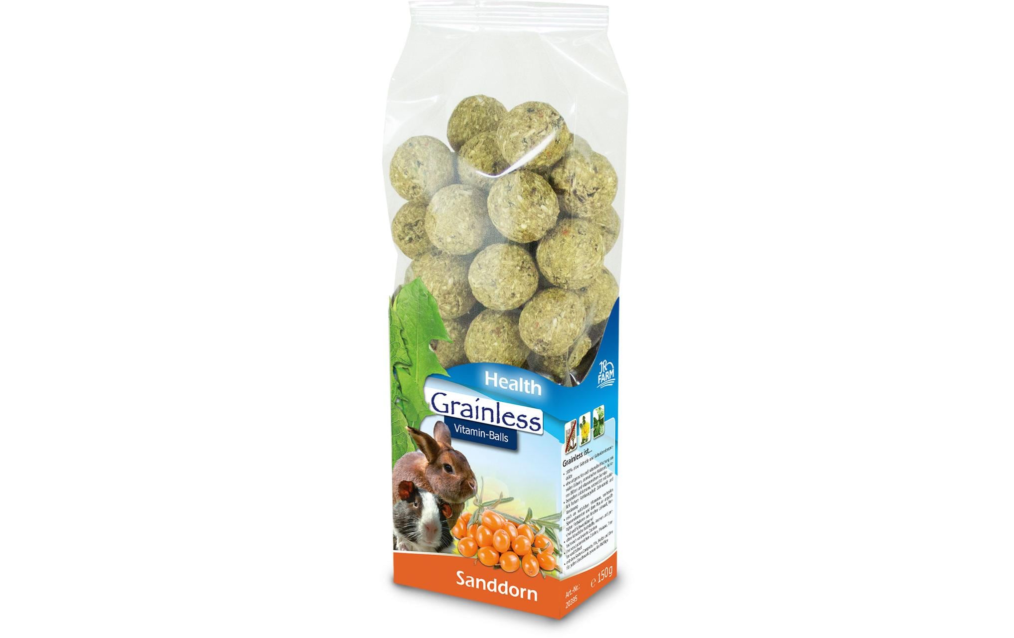 JR Farm Snack Vitamin-Balls Sanddorn Grainless, 150 g