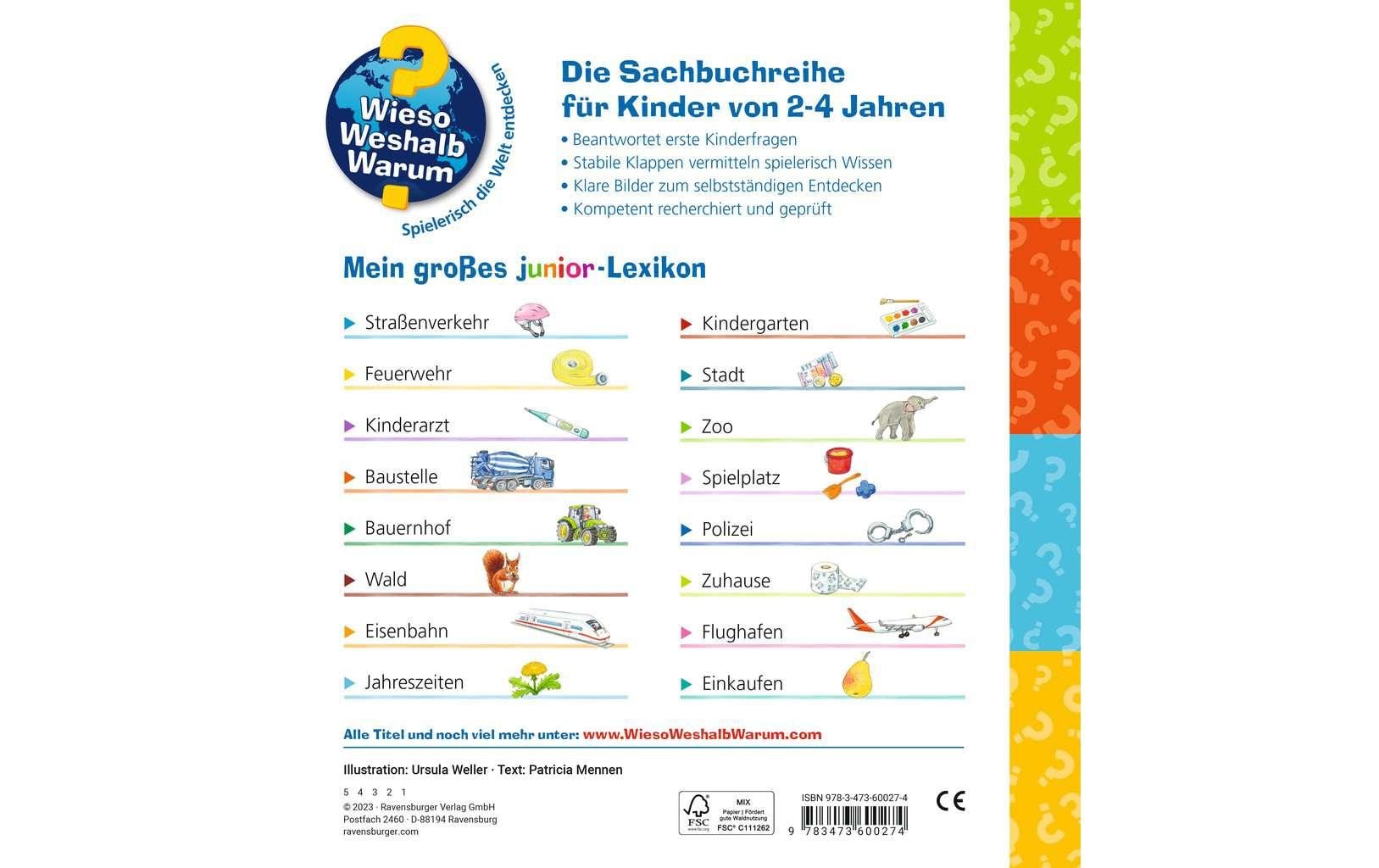 Ravensburger Kinder-Sachbuch WWW Mein grosses Junior-Lexikon