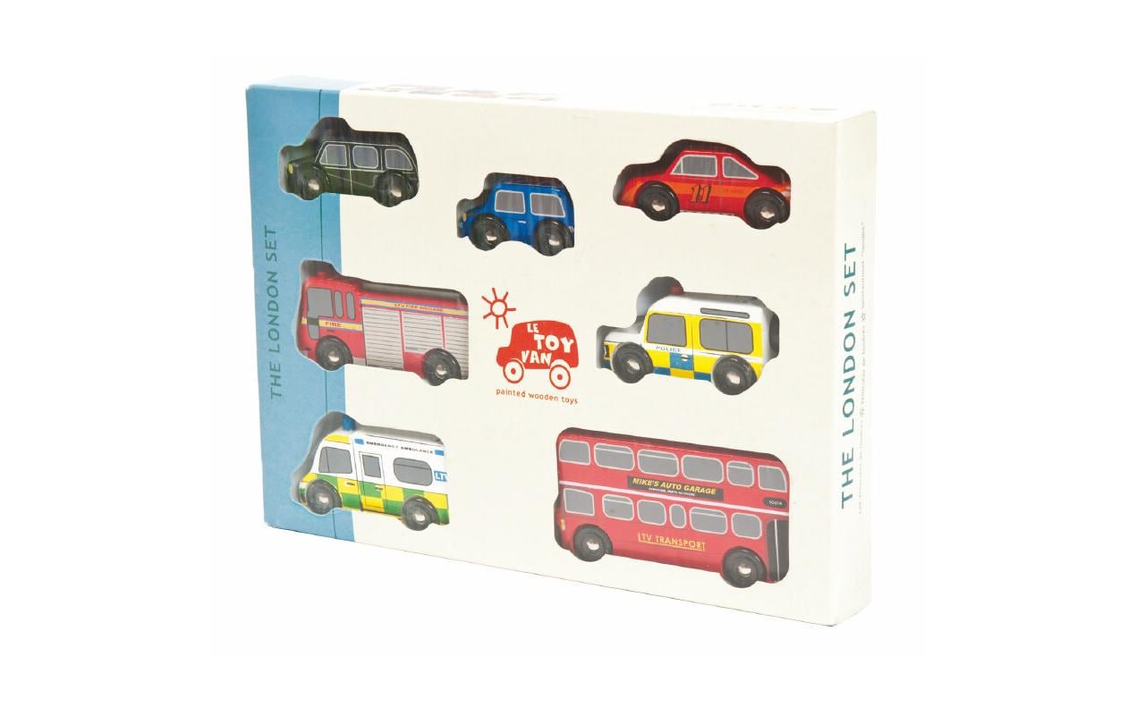 LE TOY VAN Spielzeugfahrzeug London Car Set