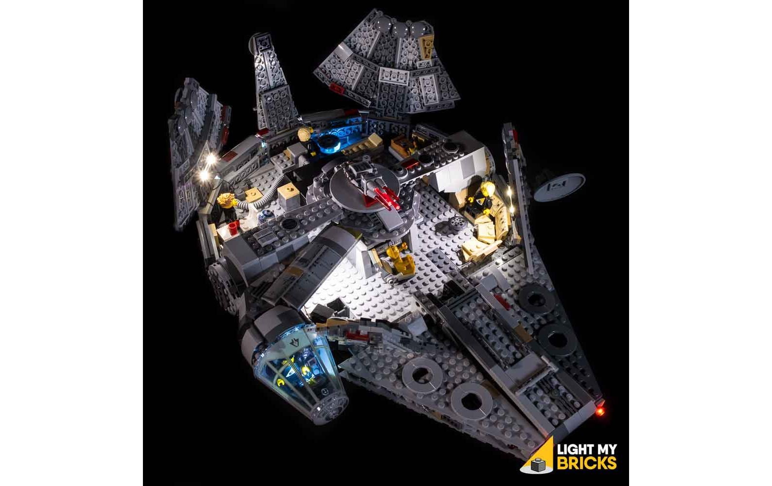 Light My Bricks LED-Licht-Set für LEGO® Star Wars Millenium Falcon 75257