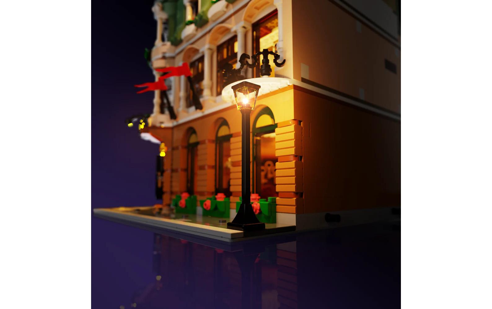 Light My Bricks LED-Licht-Set für LEGO® LMB 2.0 für 10297 Boutique-Hotel