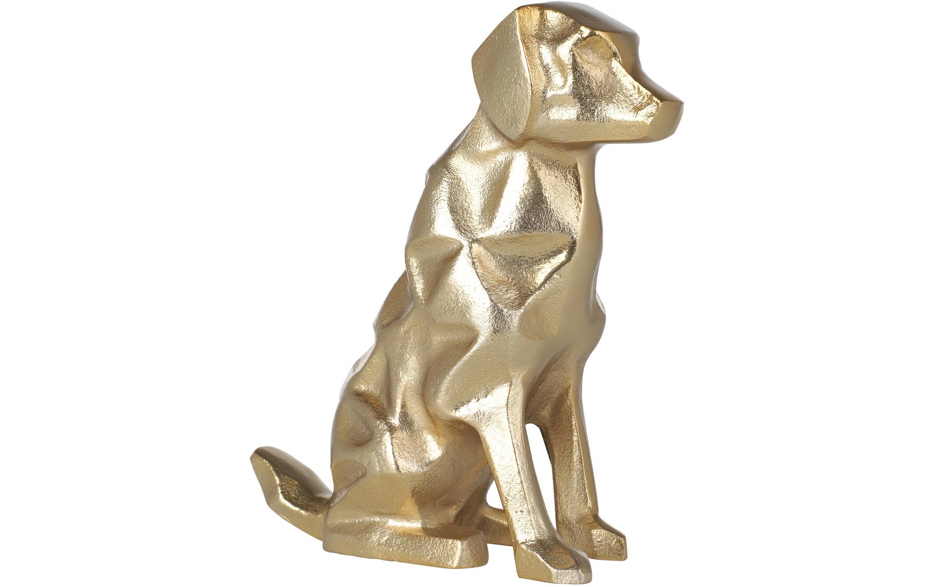 EGLO Dekofigur Hund Nolalu 24.5 cm, Gold