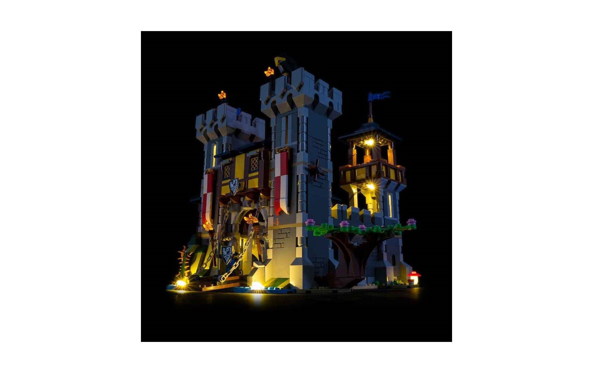 Light My Bricks LED-Licht-Set für LEGO® Mittelalterliche Burg 31120