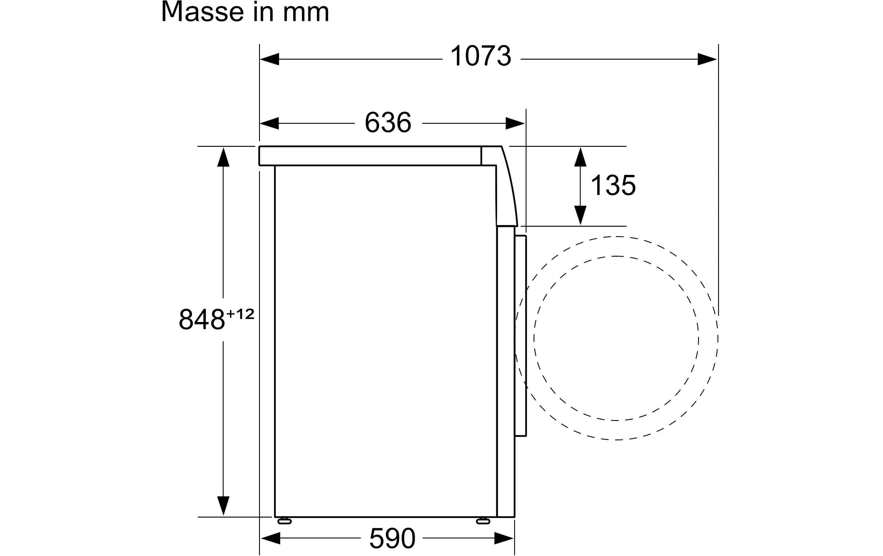 Siemens Waschmaschine WG44G2A9CH iQ500 Links