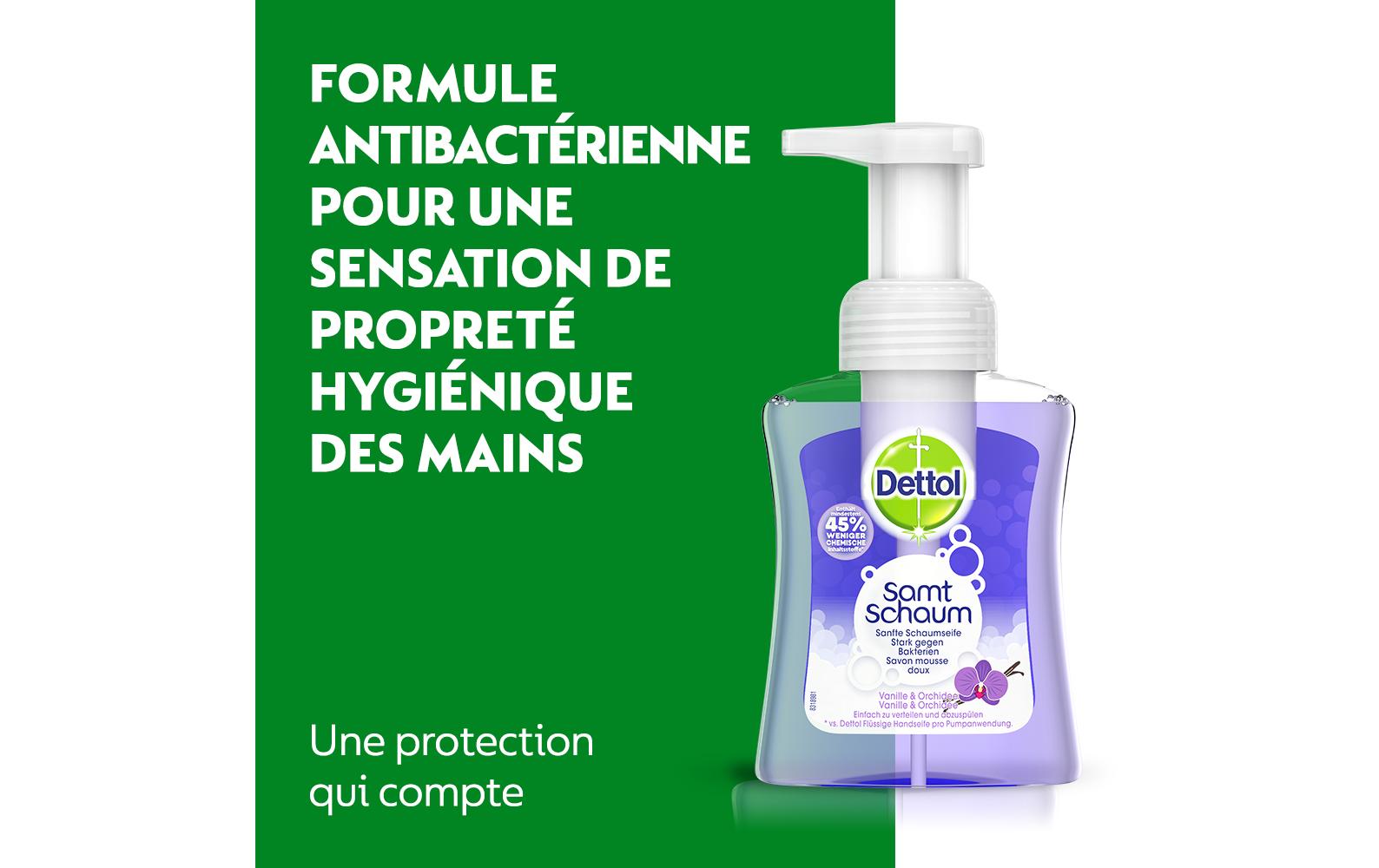 Dettol Schaum Seife Vanille Orchidee 250 ml