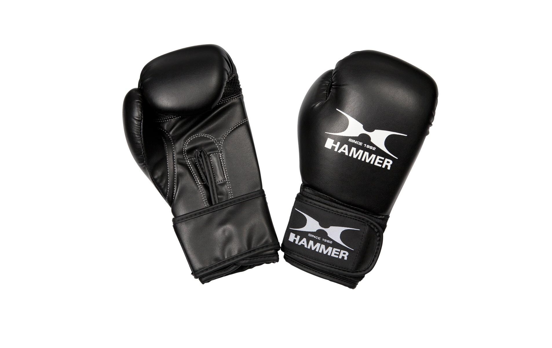 HAMMER Boxhandschuhe Blitz - 6 oz Schwarz