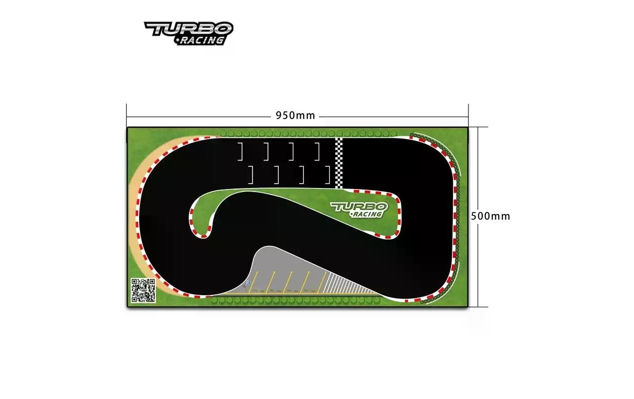 Turbo Racing Rennstrecke Micro Rally 500 x 950 mm