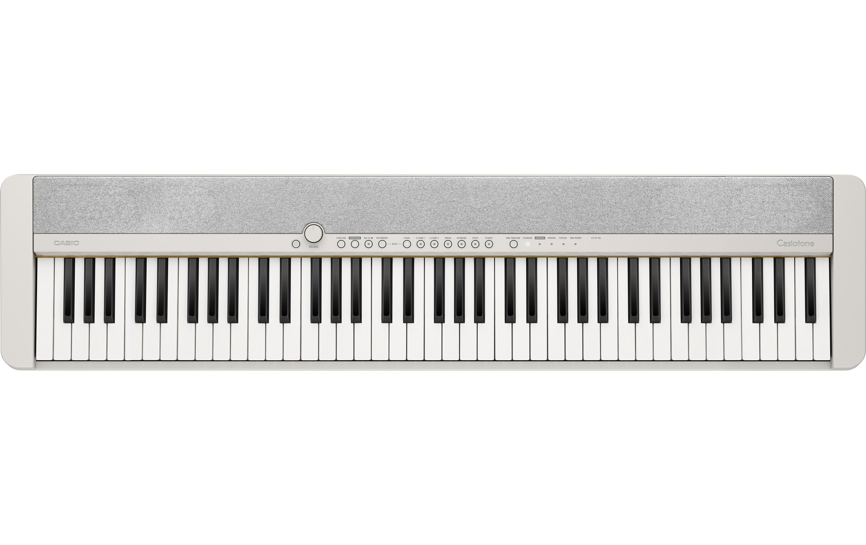 Casio Keyboard CT-S1-76 Weiss