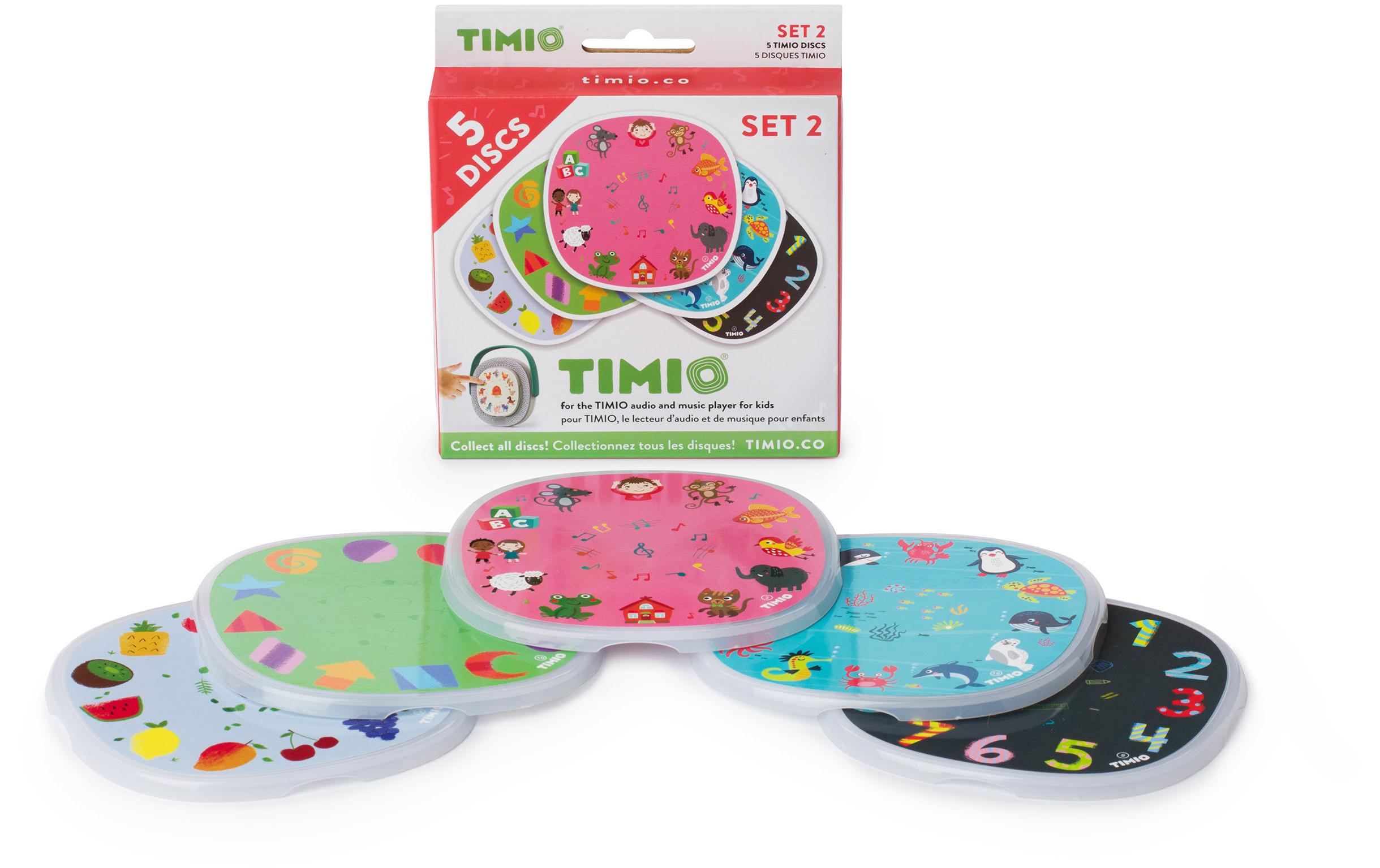 Timio Audio Disc Set 2 (5 Discs)