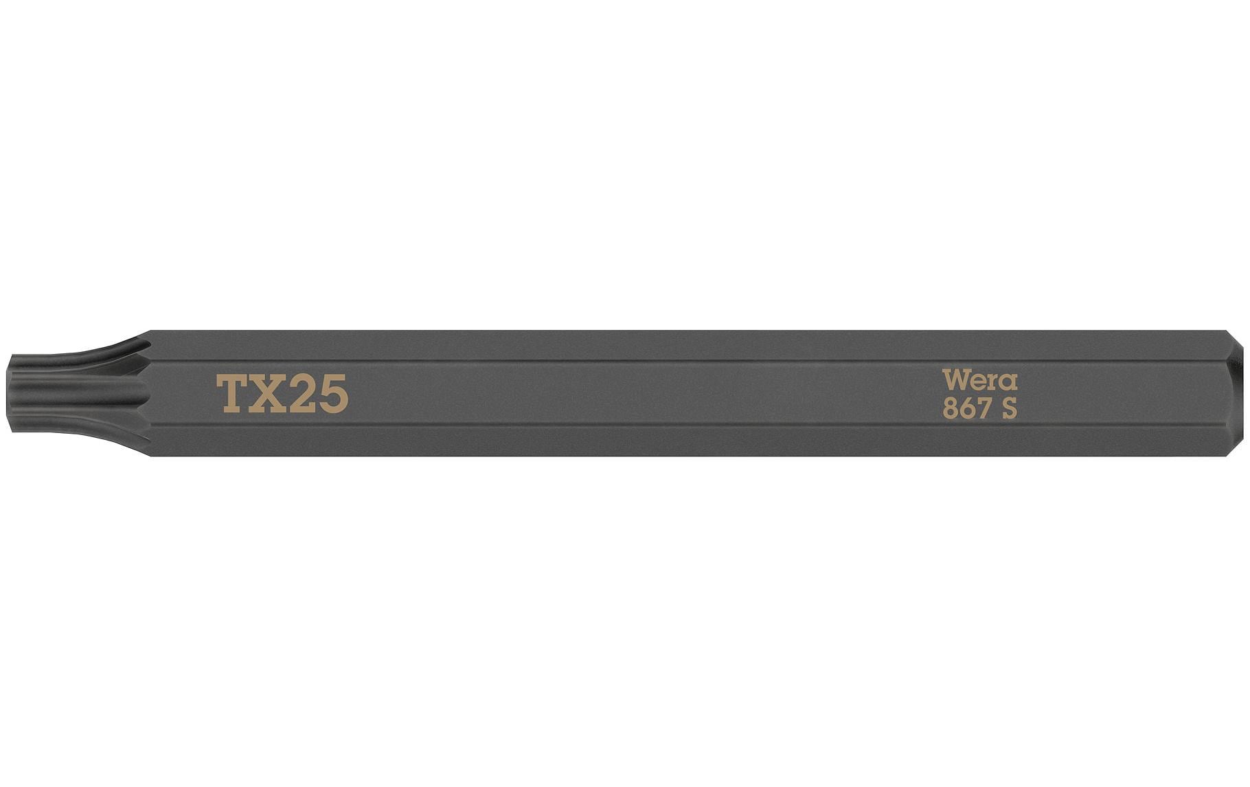 Wera Bit 867 S Torx TX25, 1-teilig