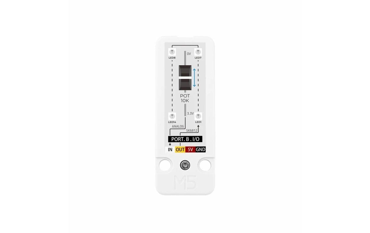 M5Stack Fader Modul mit B10K Potentiometer