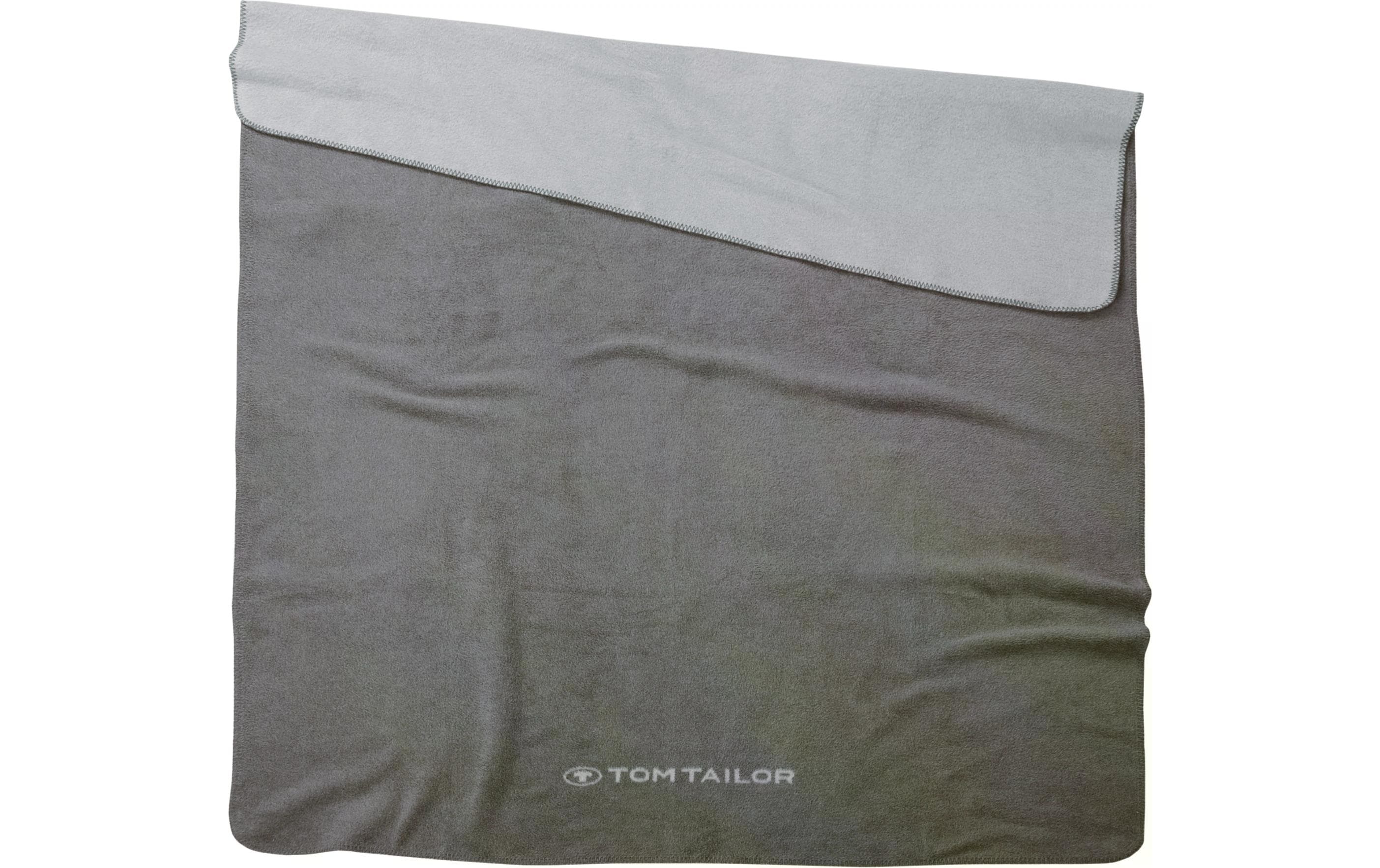 Tom Tailor Decke Jacquard 200 x 150 cm, Dunkelgrau