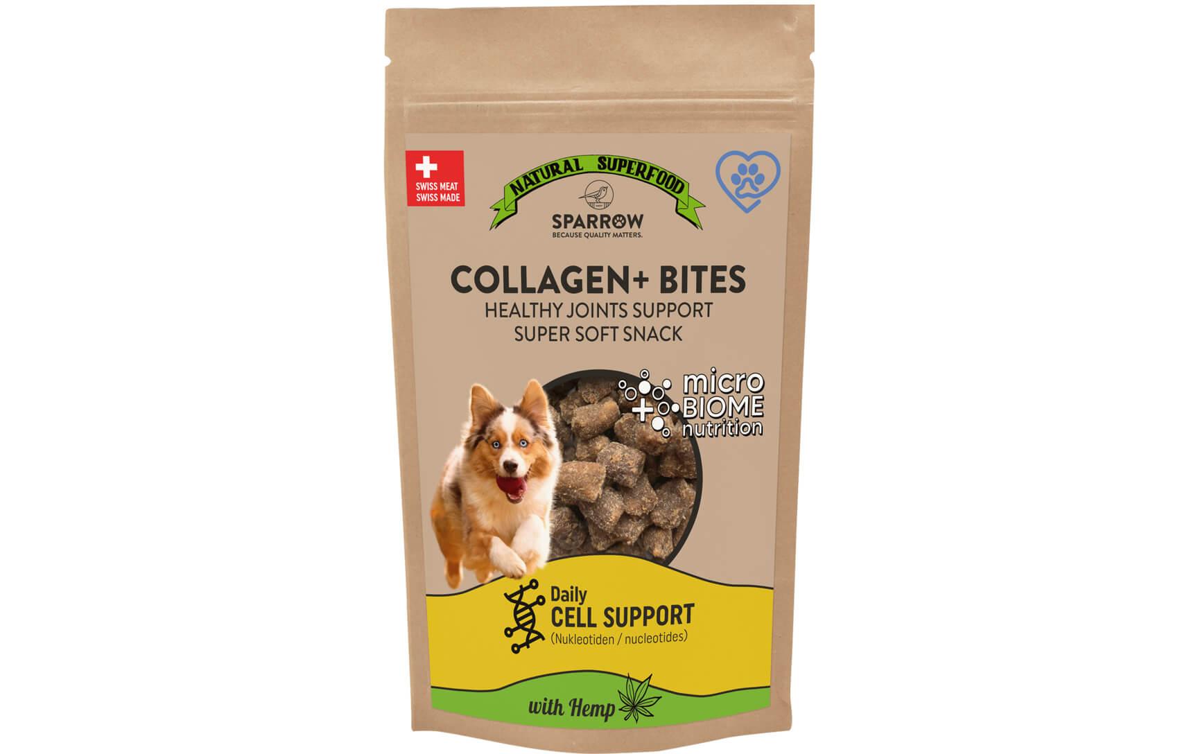 Sparrow Leckerli Collagen+ Bites 150 g