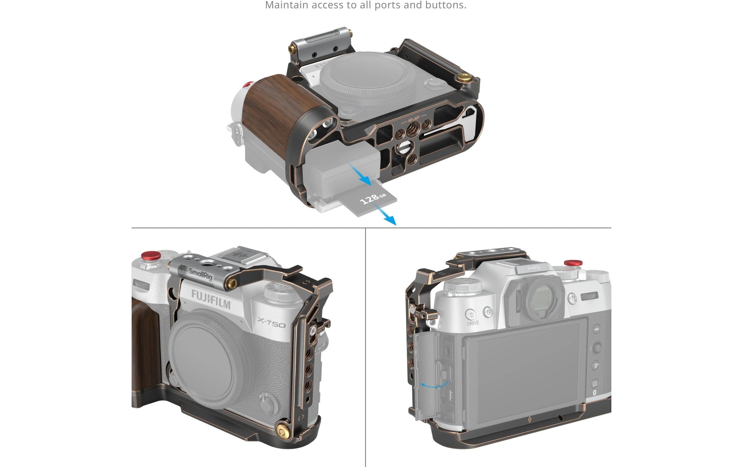 Smallrig «Retro» Käfig für die FUJIFILM X-T50