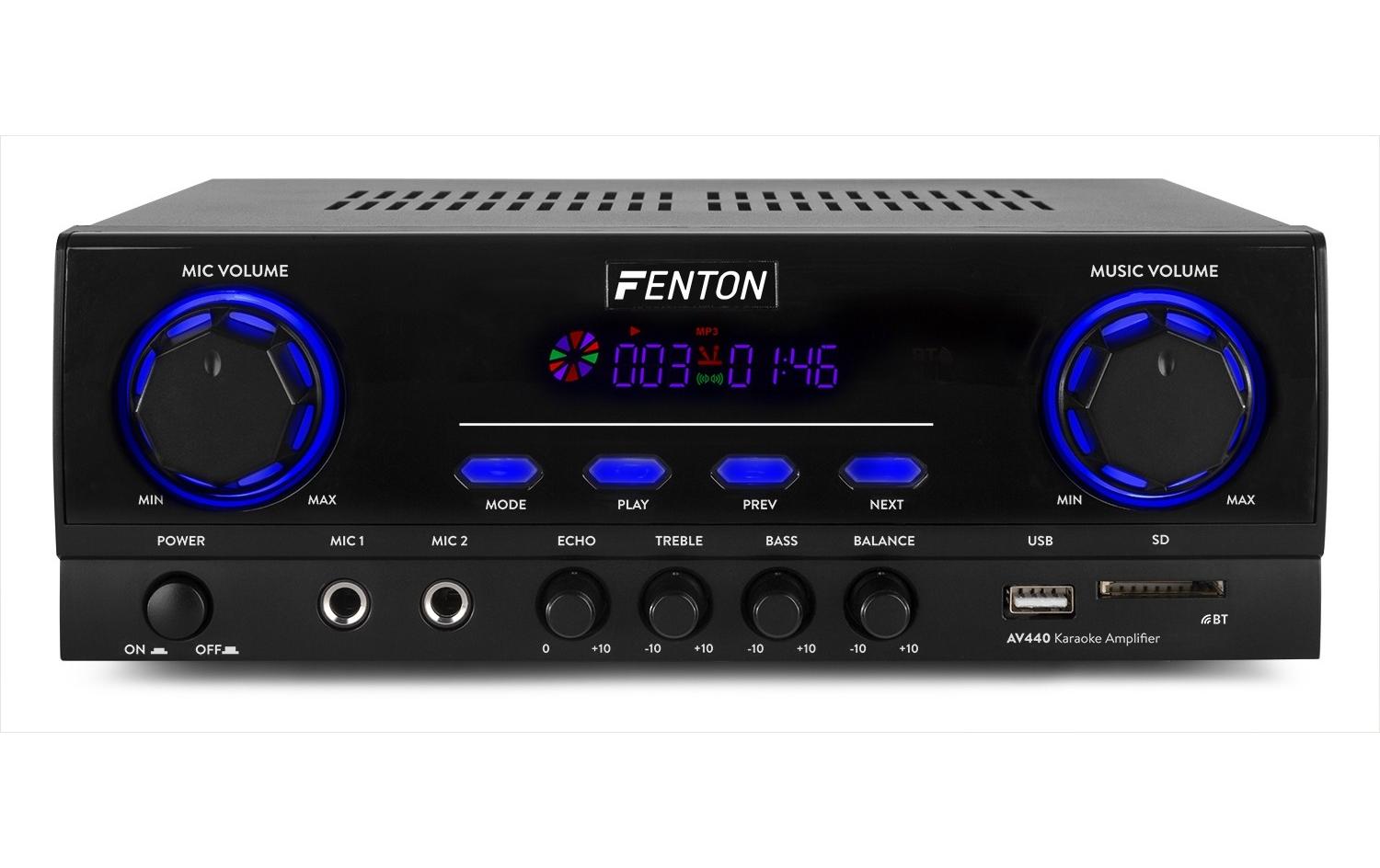 Fenton Karaoke Verstärker AV440