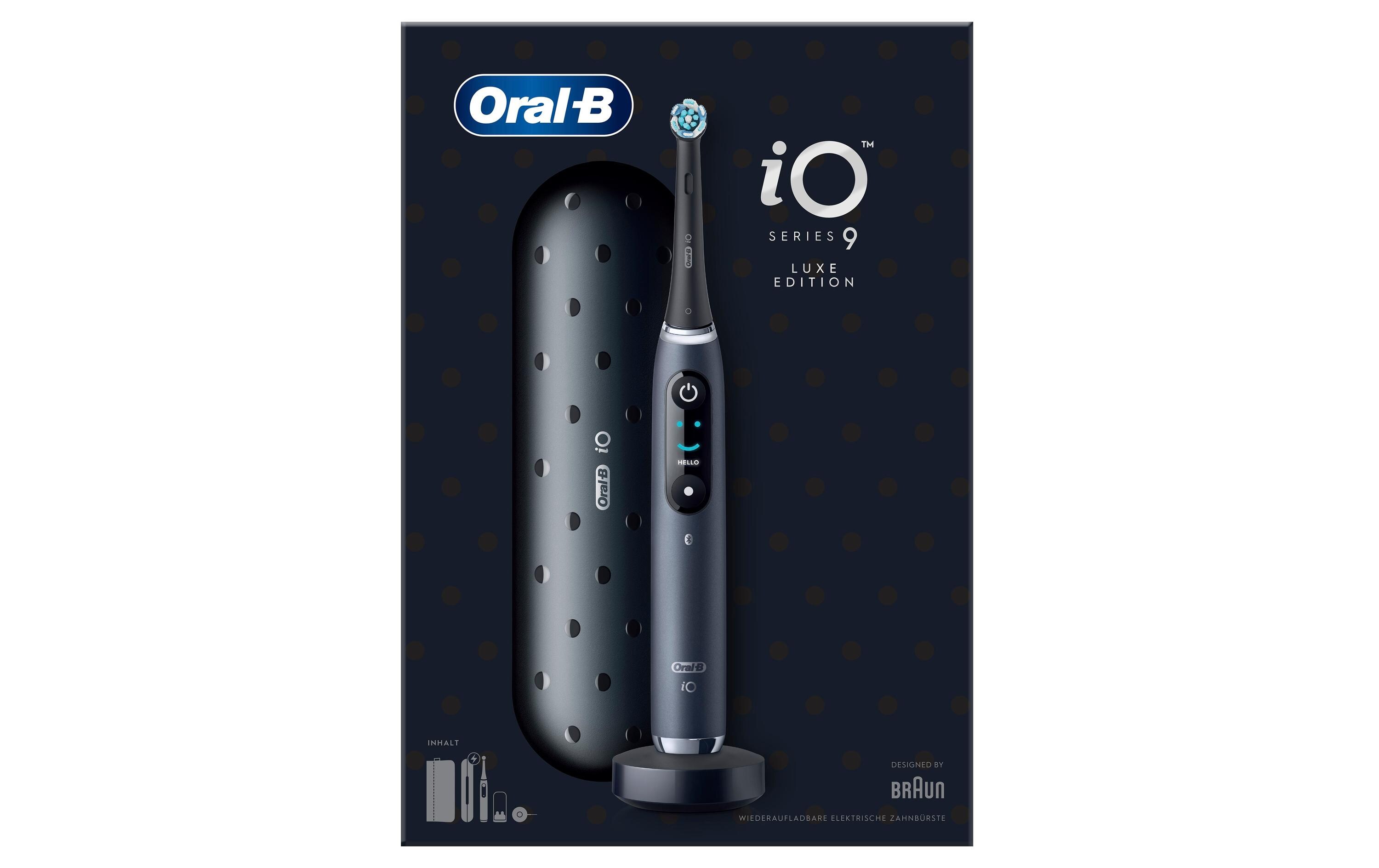 Oral-B Rotationszahnbürste iO Series 9 Luxe Edition Black Onyx