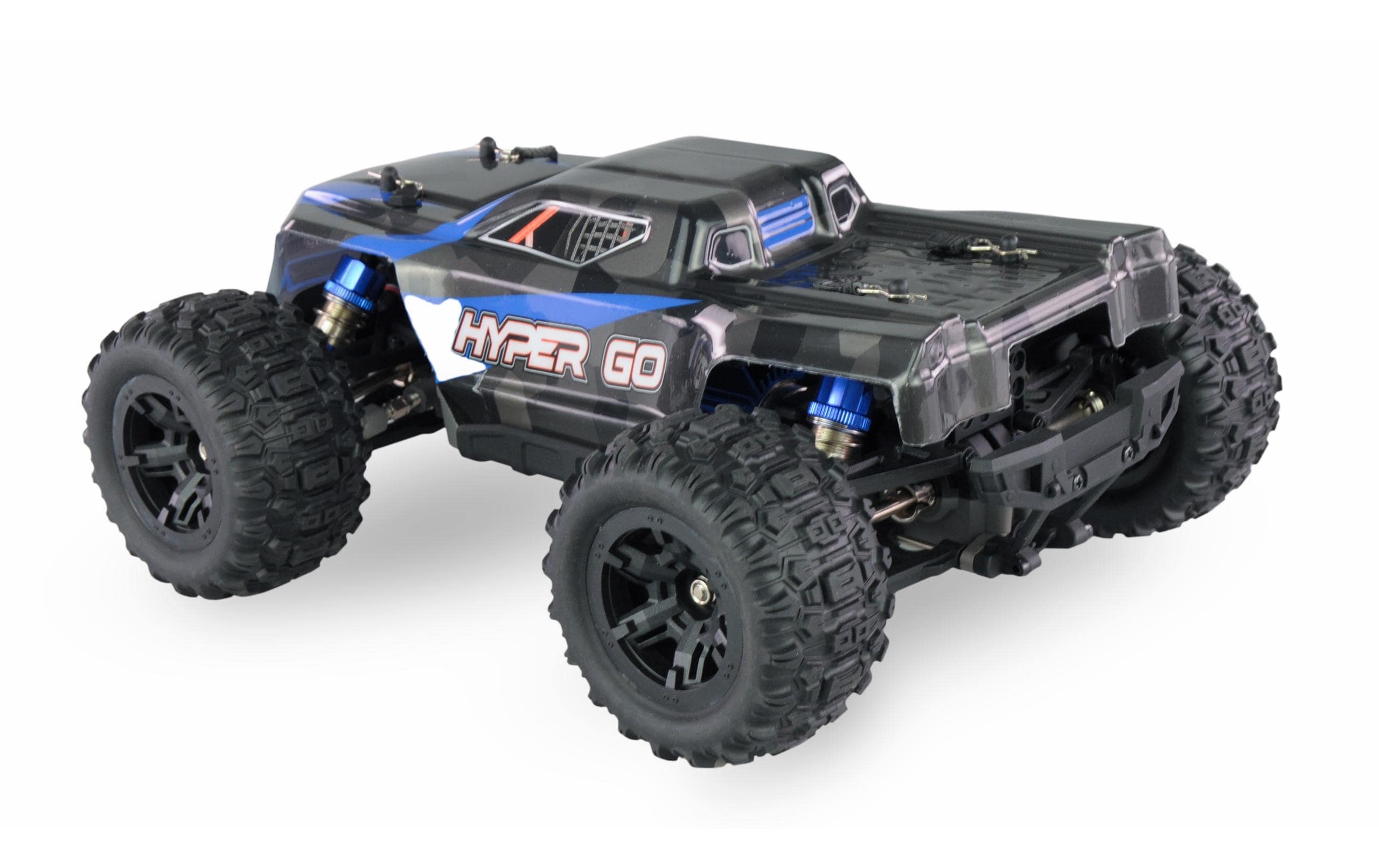 Amewi Truggy Hyper GO Brushed 4WD GPS, Blau 1:16, RTR