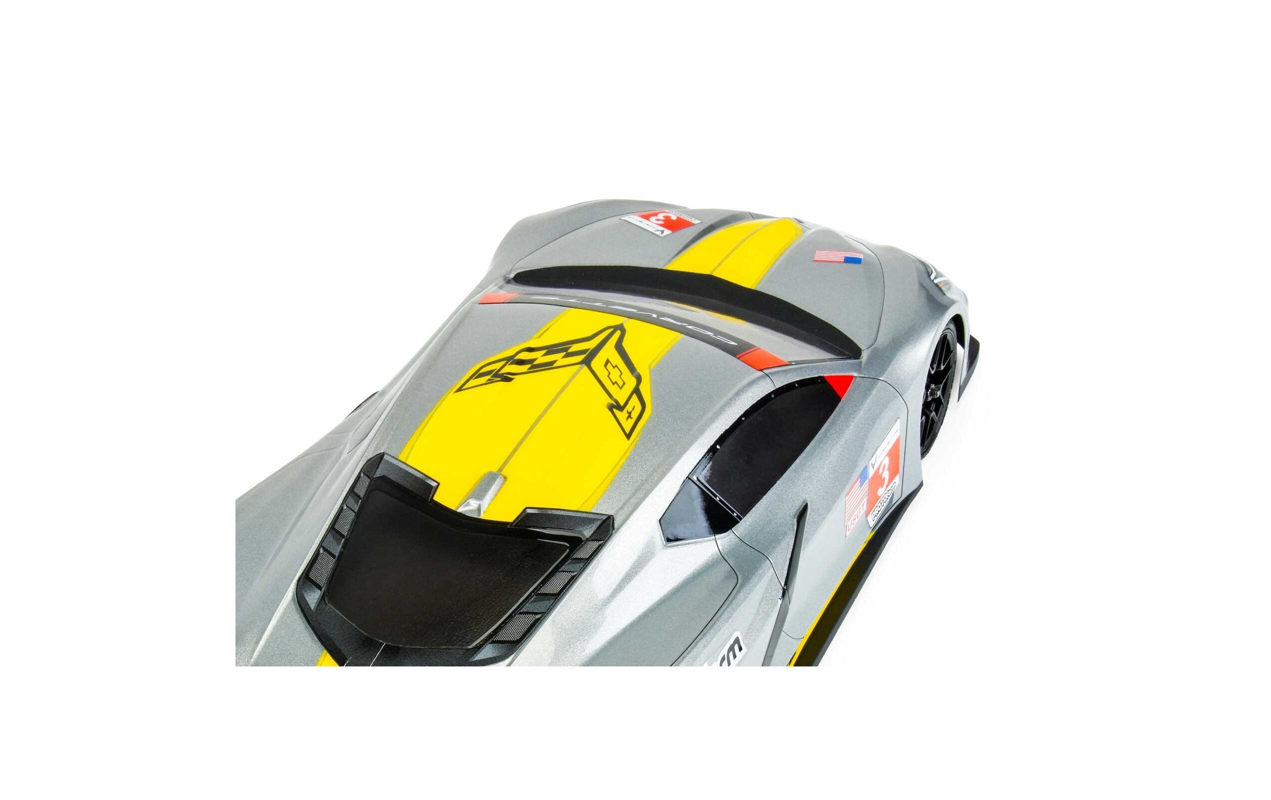 Proline Karosserie Chevrolet Corvette C8 unlackiert, 1:10