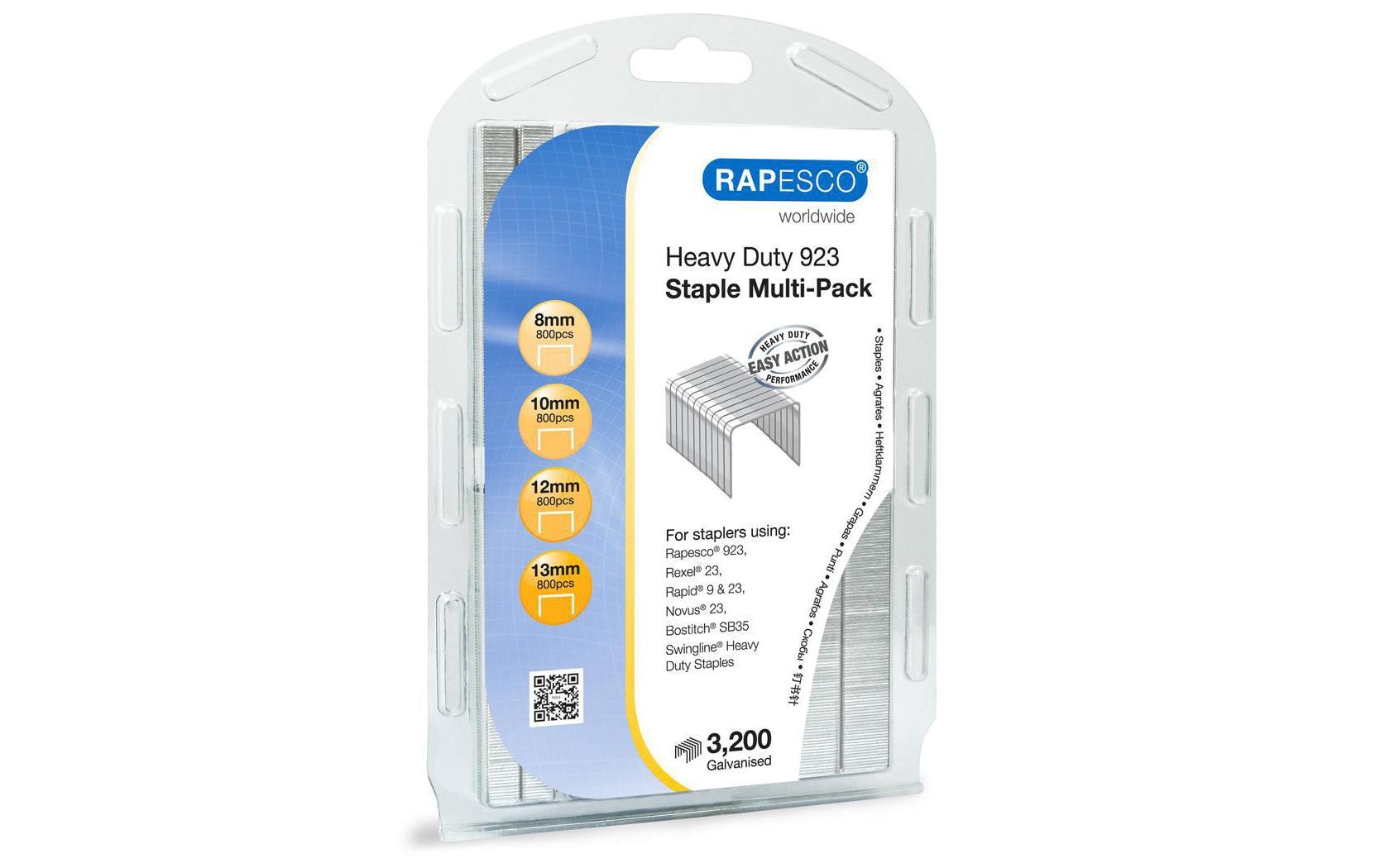 Rapesco Heftklammer 923 Multi Pack