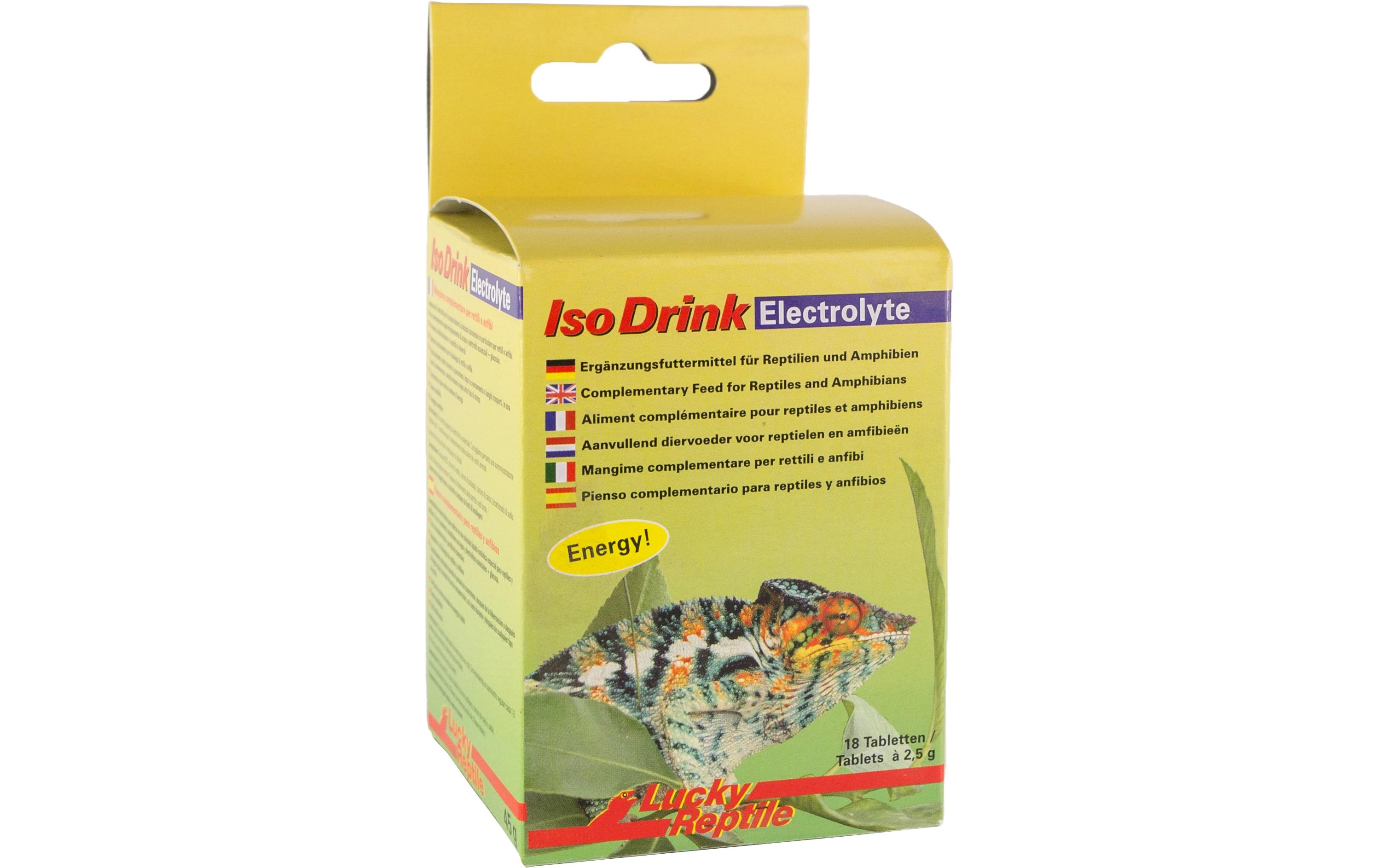 Lucky Reptile Ergänzungsfutter Iso Drink Elektrolyte 45 g