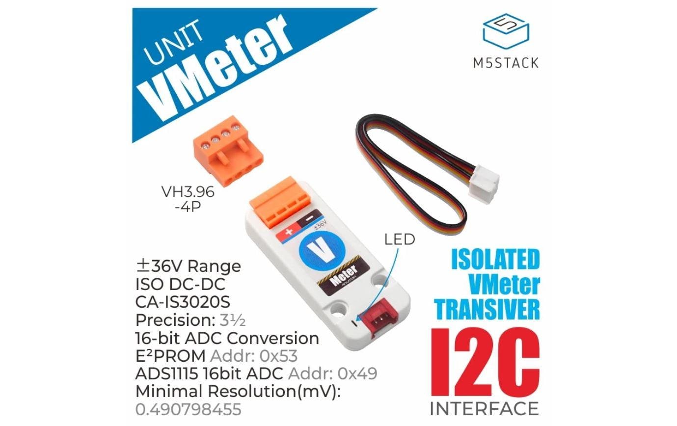 M5Stack Voltmeter ADS1115