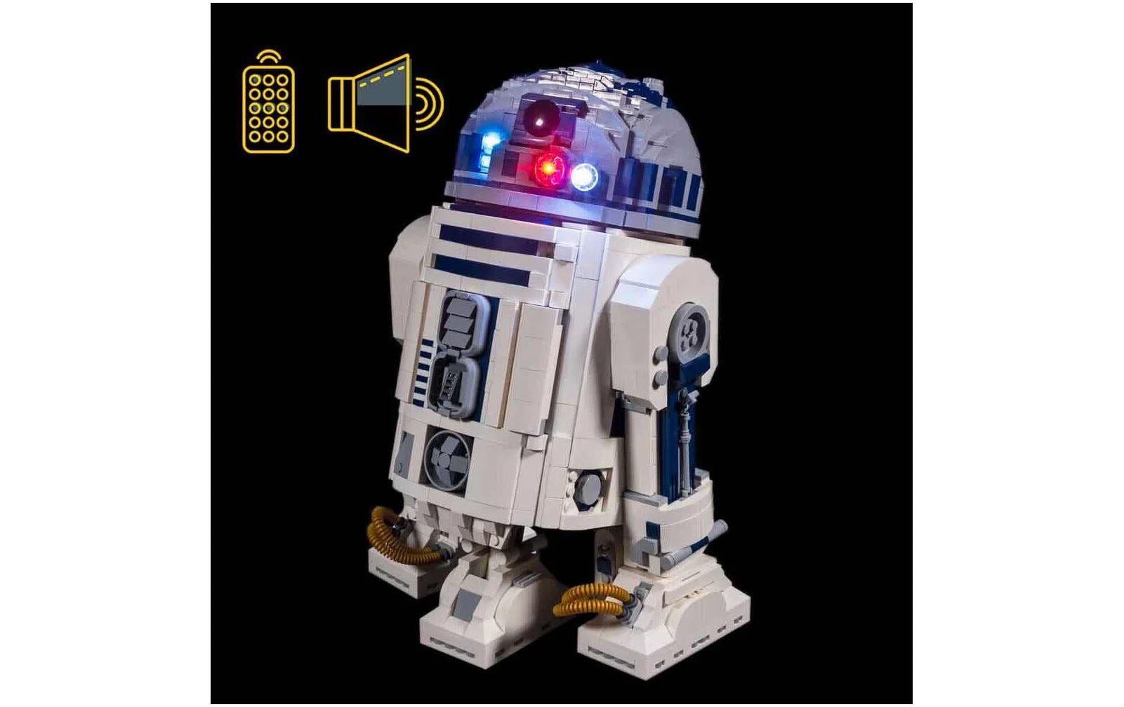 Light My Bricks LED-Licht-Set für LEGO® Star Wars R2-D2 Licht & Sound 75308