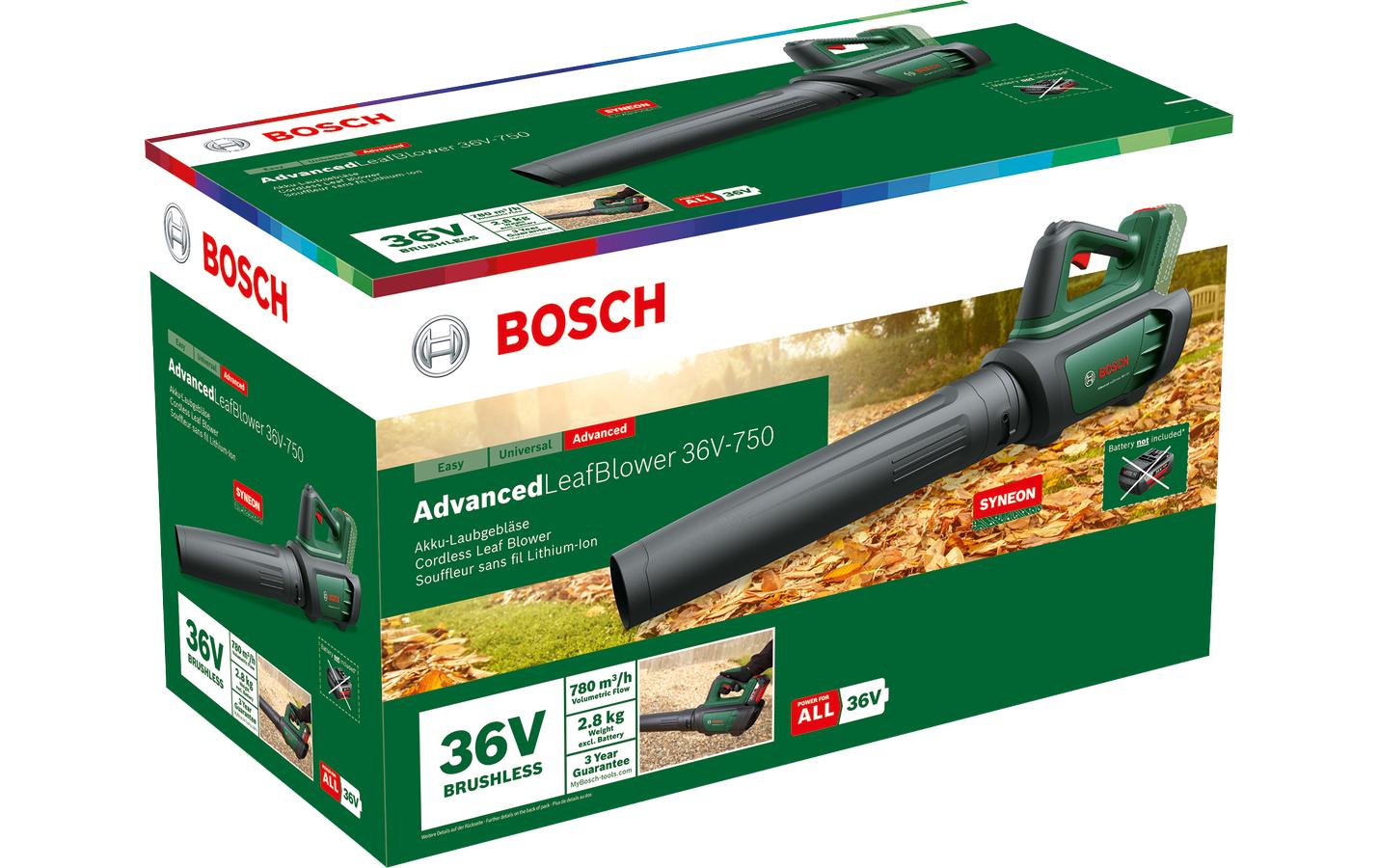 Bosch Akku-Laubbläser AdvancedLeafBlower 36 V-750 Solo