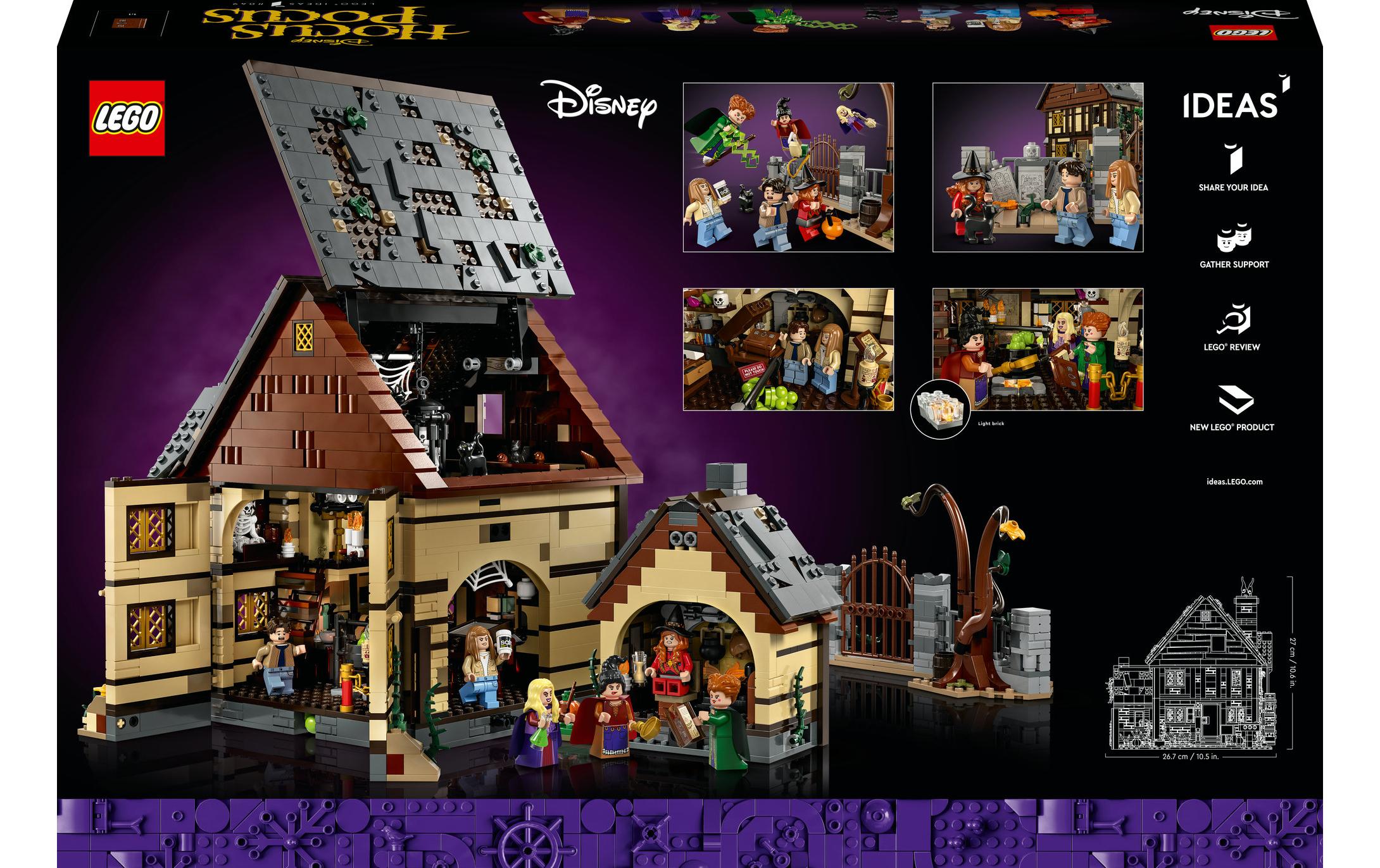 LEGO® Ideas Disney Hocus Pocus 21341