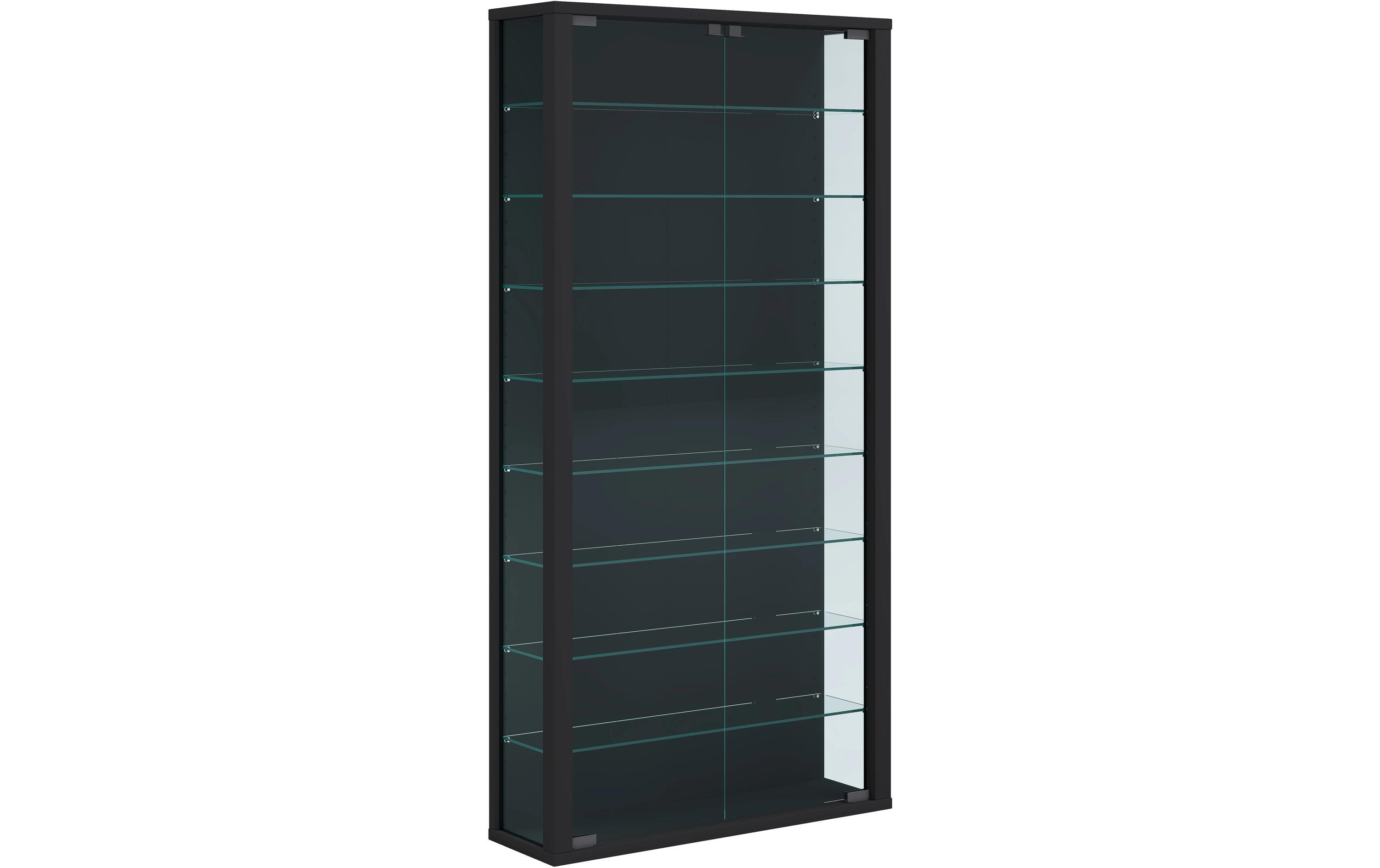 VCM Vitrine Vitrosa Maxi 59 x 114.3 cm, Schwarz