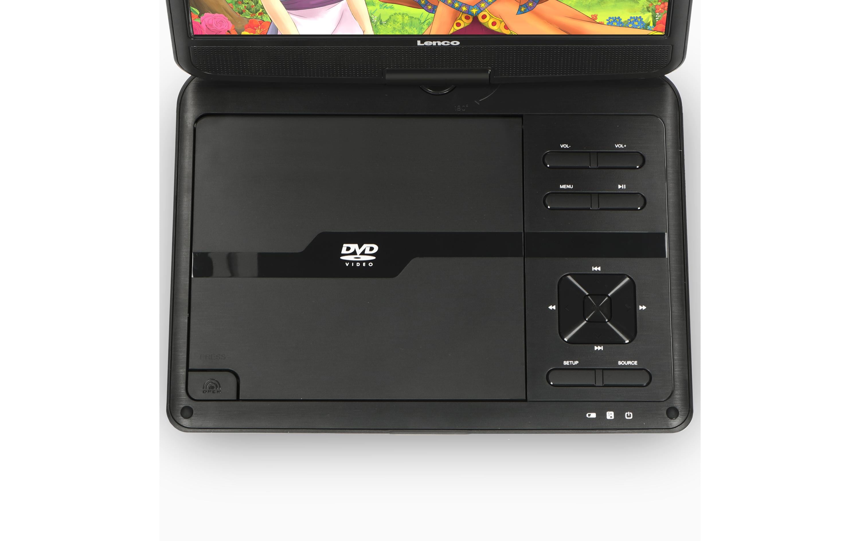 Lenco Portabler DVD Player DVP-1010BK