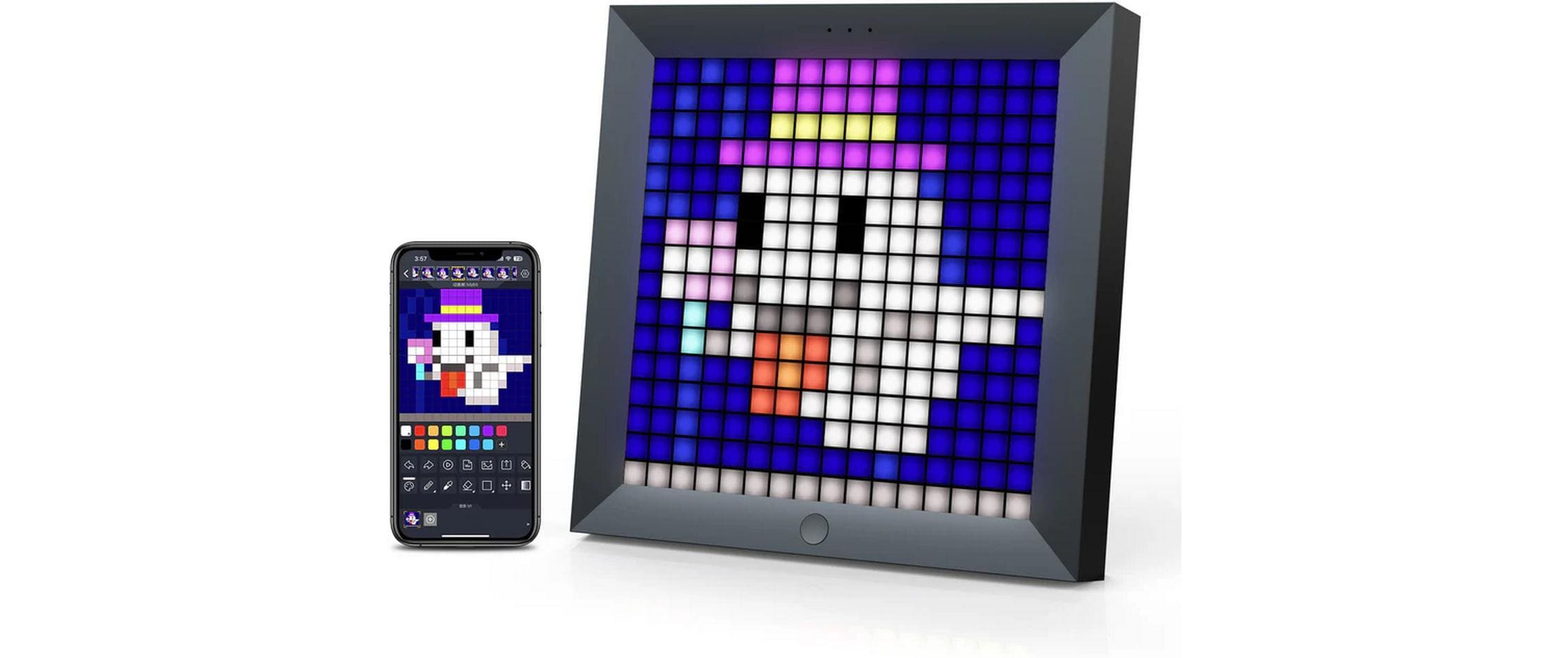 Divoom Pixoo 16 x 16 Pixel Art LED Display