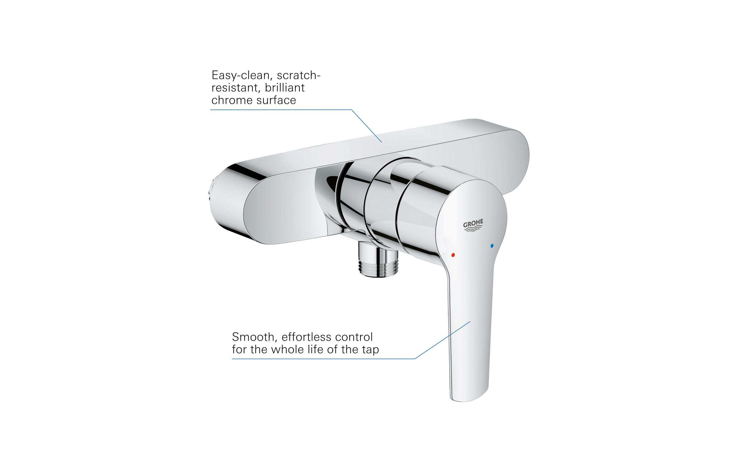 GROHE Duscharmatur QuickFix Start 153 mm, 1/2