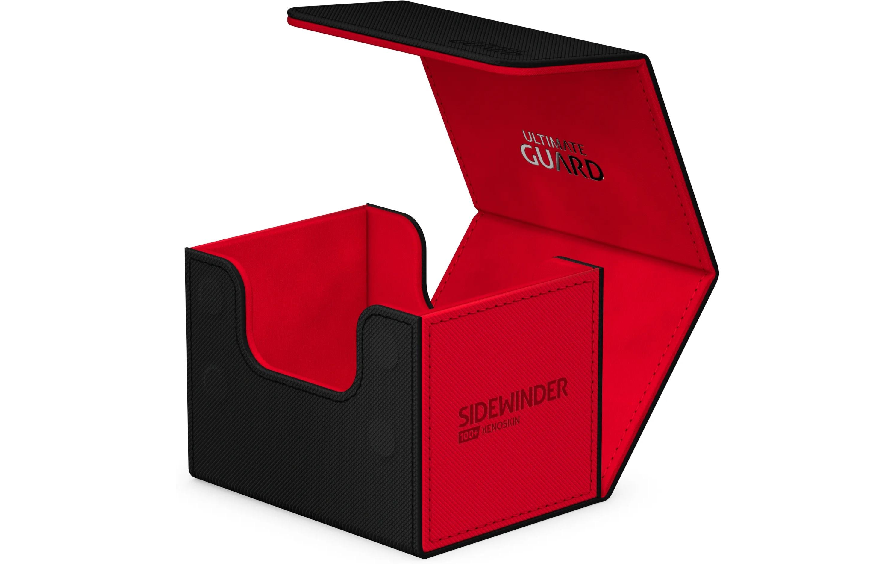 Ultimate Guard Kartenbox XenoSkin Synergy Sidewinder 100+ Schwarz/Rot