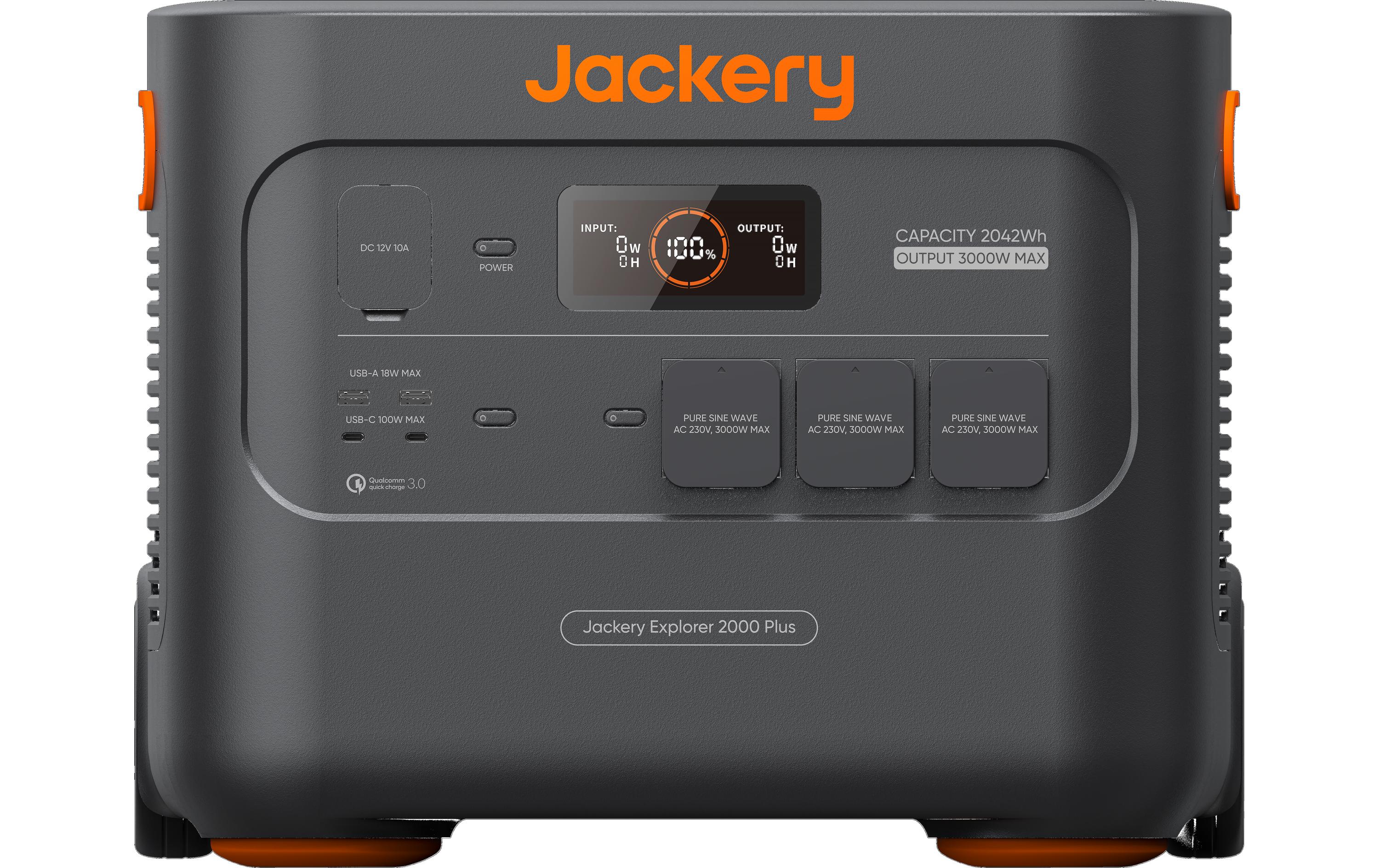 Jackery Power Station Explorer 2000 Plus 2042.8 Wh