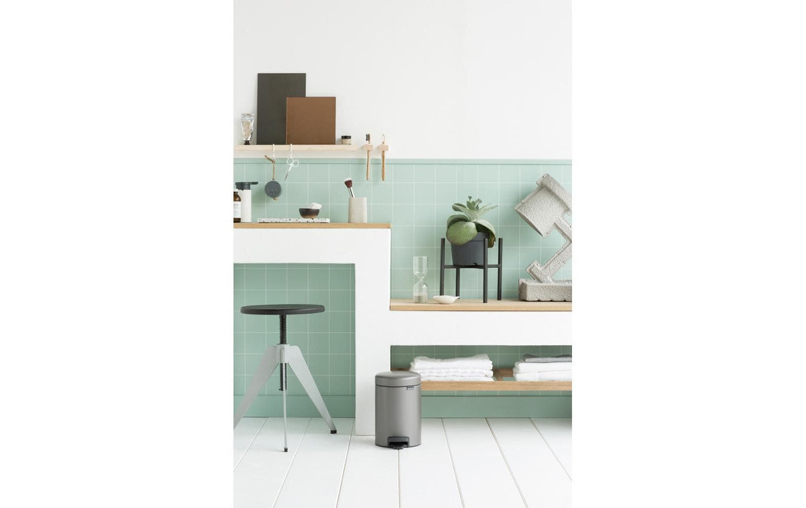 Brabantia Kosmetikeimer NewIcon 3 l, Platin