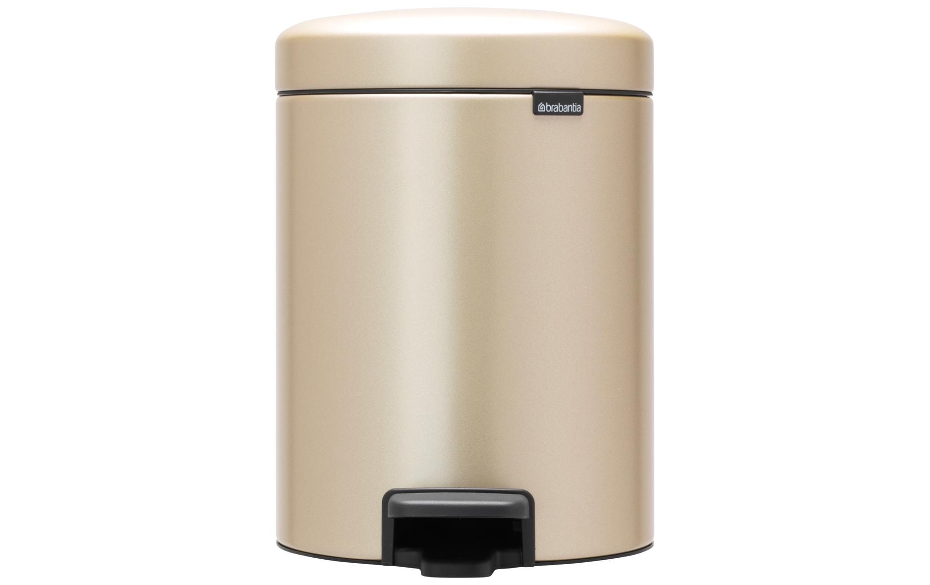 Brabantia Kosmetikeimer NewIcon 5 l, Champagner