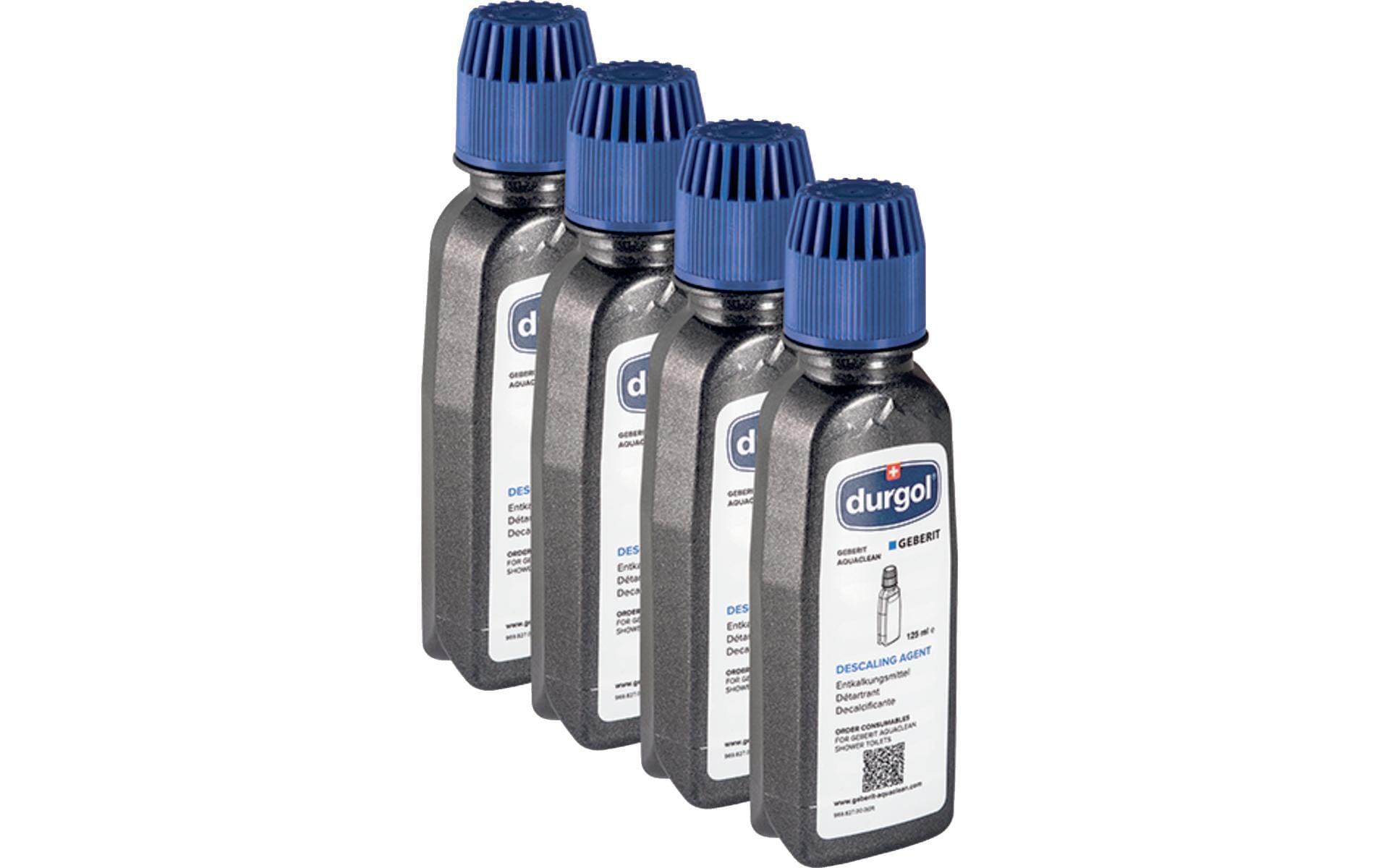 Geberit Entkalkungsmittel AquaClean Set, 4x 125 ml